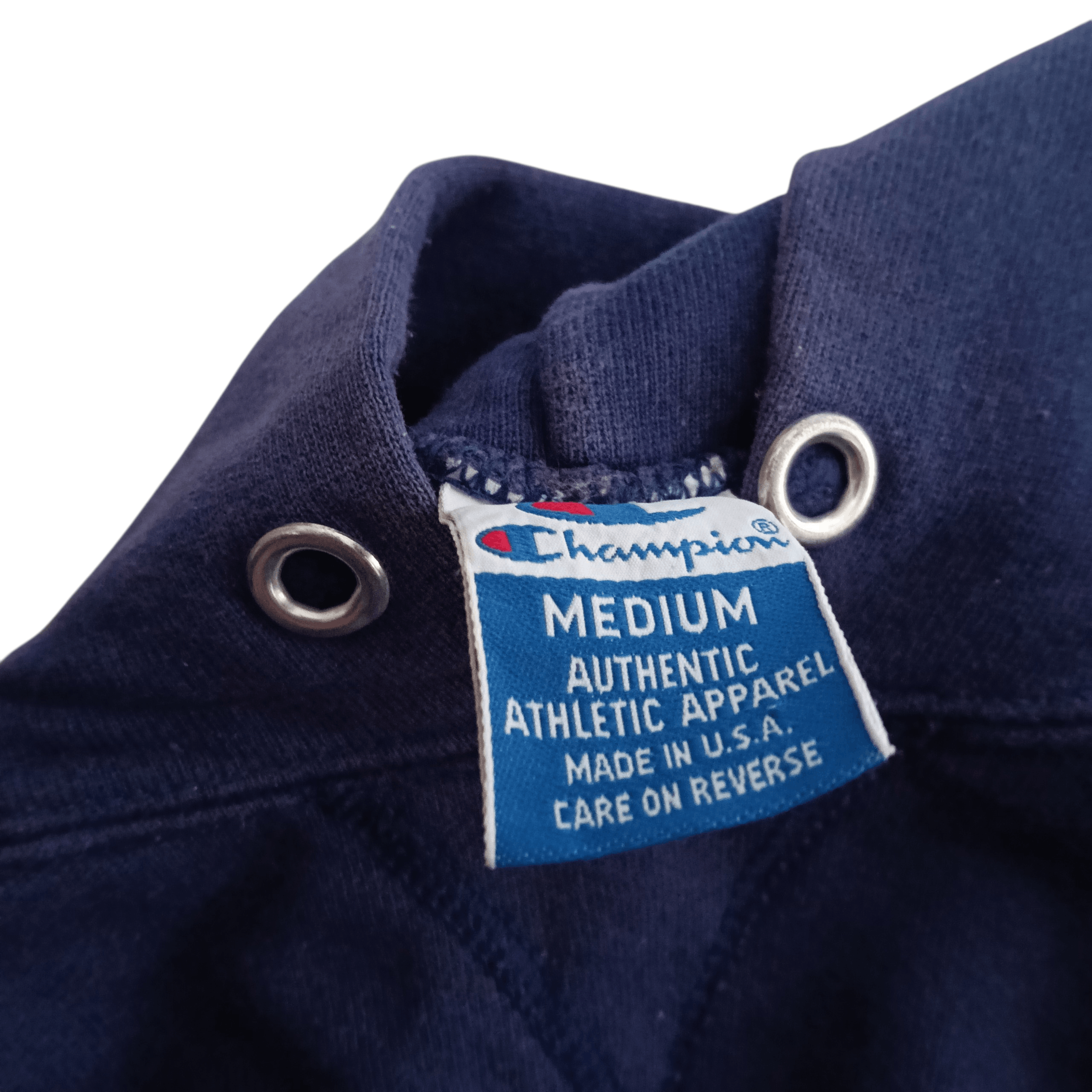 Champion Vintage 90s Champion Hooded Logo Embroidery Sweatshirt Size US M / EU 48-50 / 2 - 7 Thumbnail