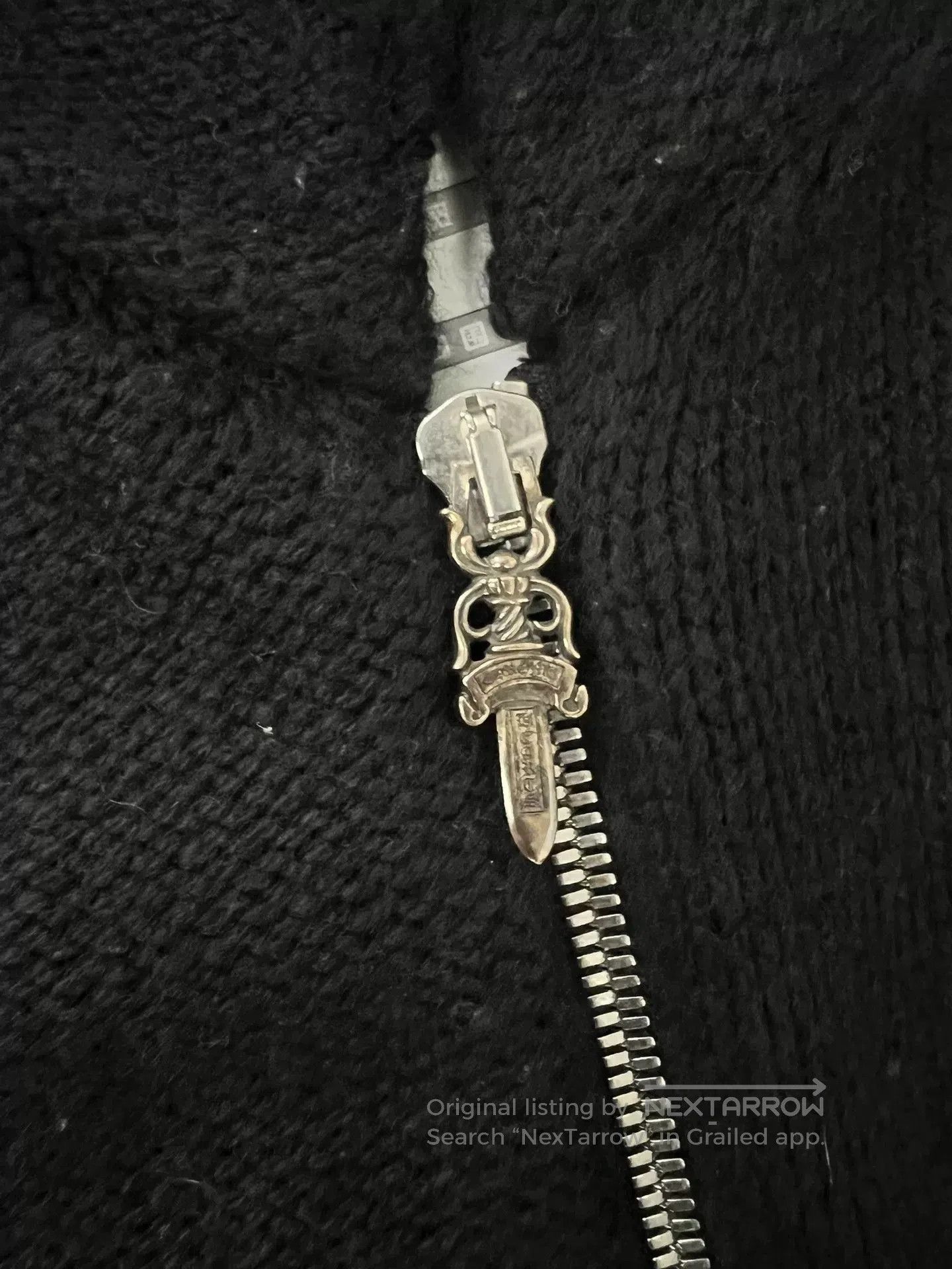 Chrome Hearts black chrome hearts long zip wool coat. Size US XXL / EU 58 / 5 - 6 Thumbnail