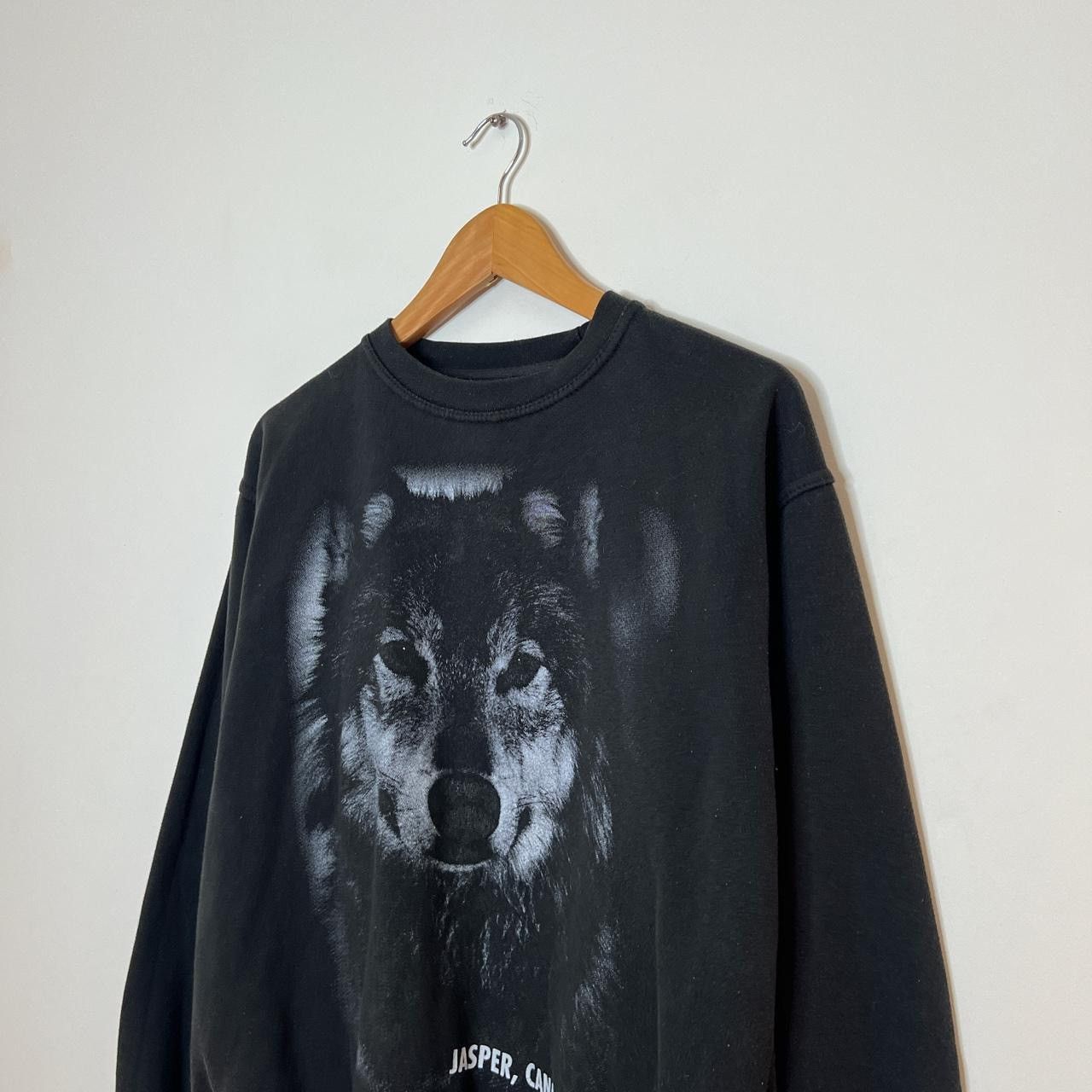 Vintage vintage wolf graphic crewneck Size US M / EU 48-50 / 2 - 2 Thumbnail