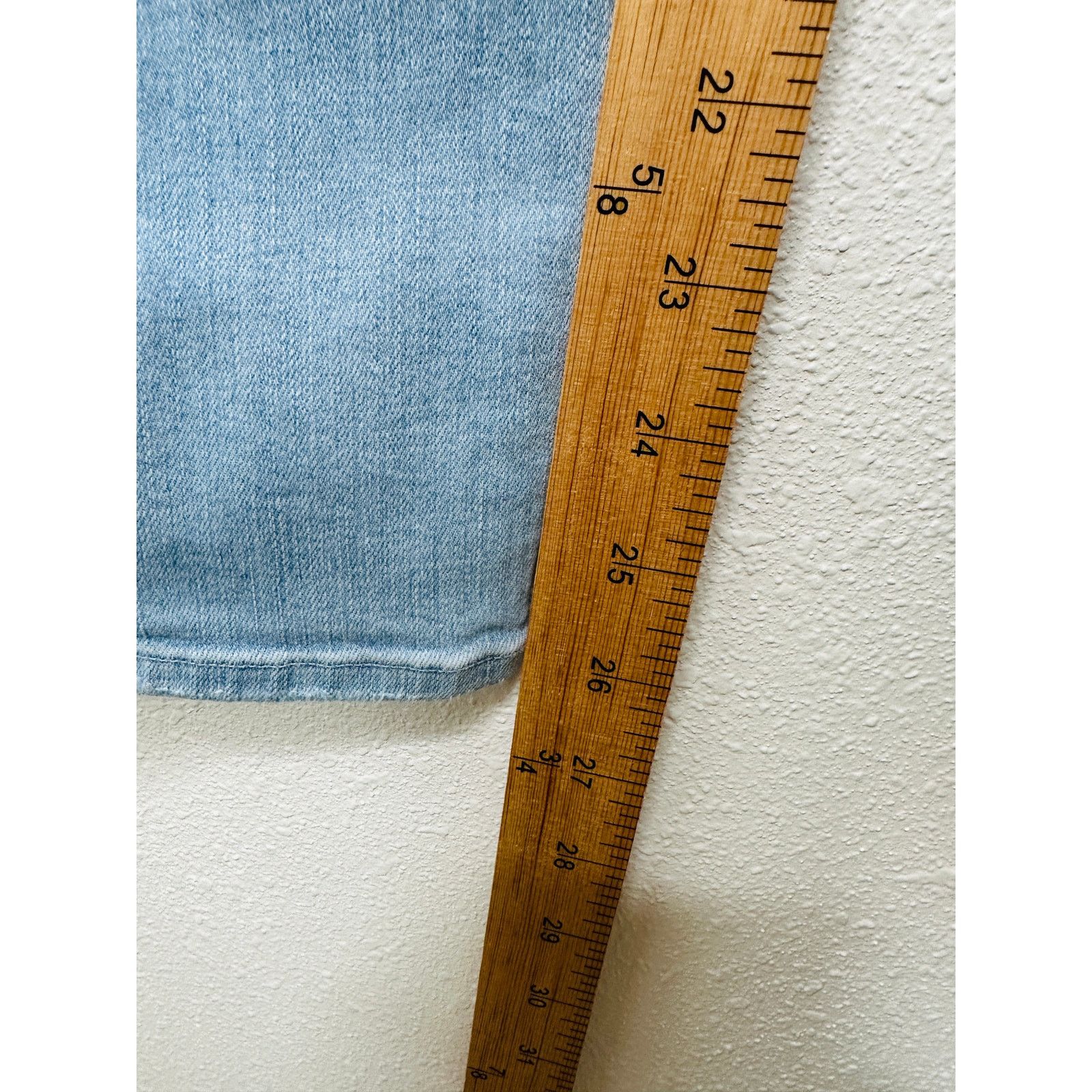 Frame Frame Light Wash Ali High-Rise Cigarette Denim Jeans 28 Size 28" / US 6 / IT 42 - 15 Thumbnail