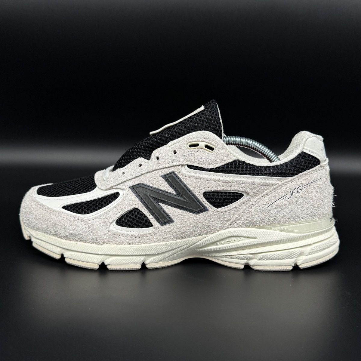 image of 990V4 Miusa Joe Freshgoods 1998 Intro Shoes in White, Men's (Size 10)