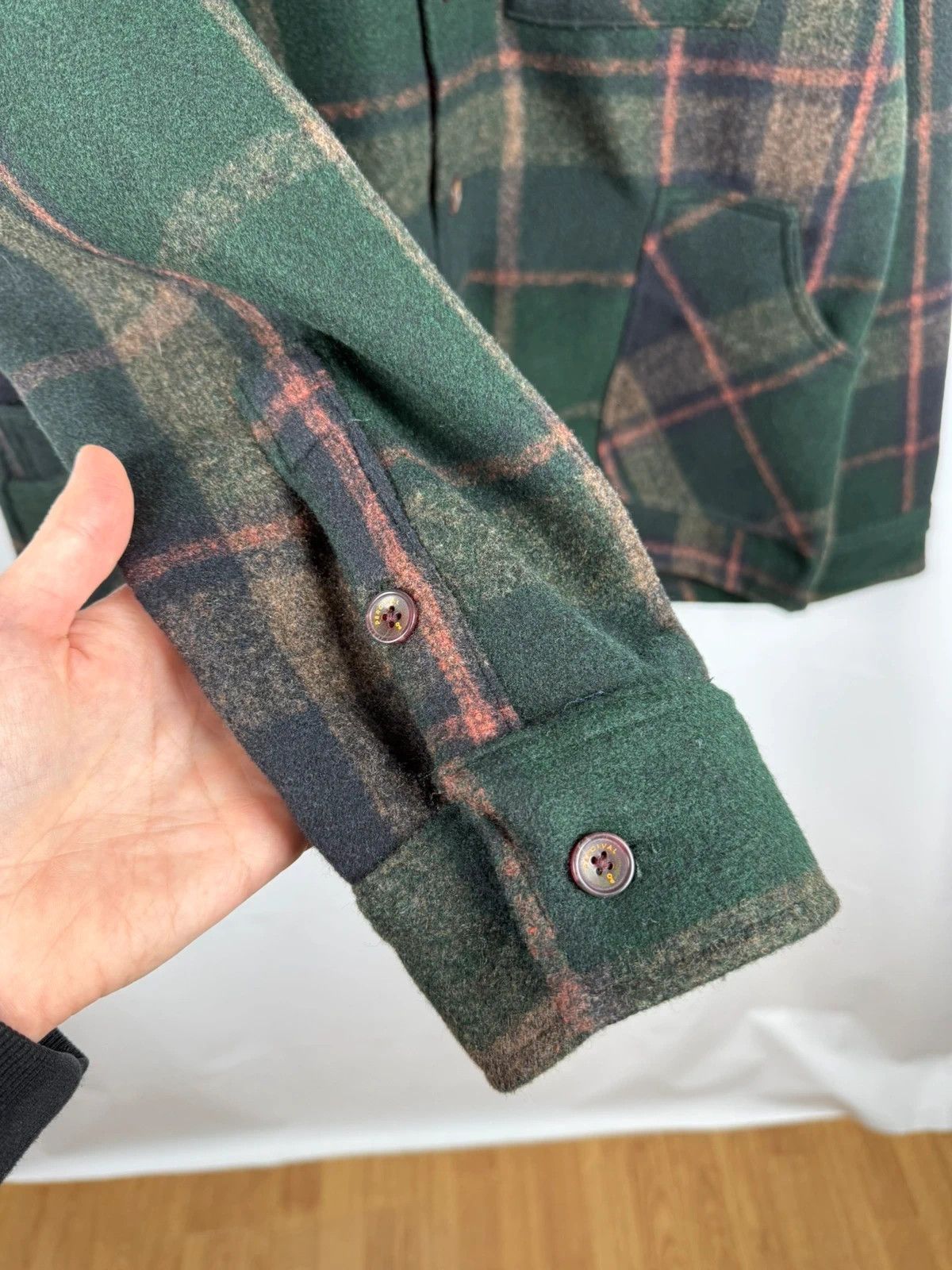 Percival Percival Plaid Warm Shaket Dax Button Up Polyester size XL Size US XL / EU 56 / 4 - 6 Thumbnail