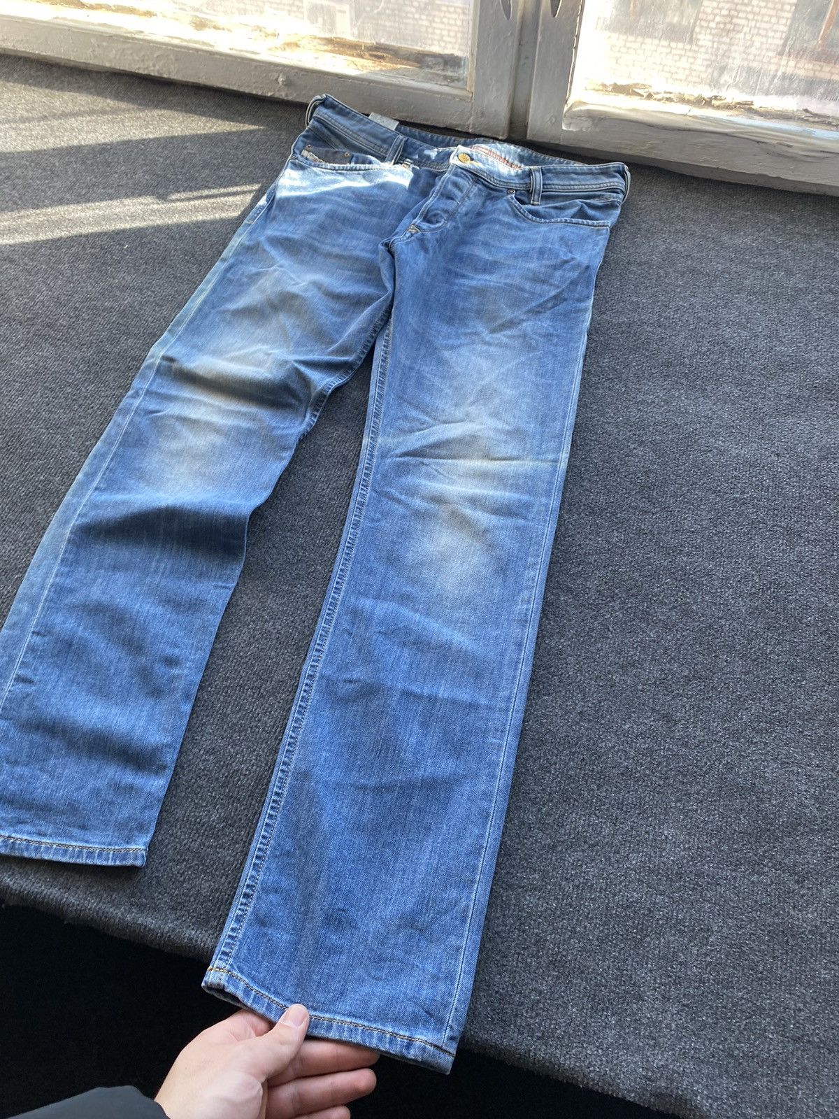 Diesel 🔥Diesel Opium Punk Iakop Regular Slim Tapered Jeans gothic Size US 34 / EU 50 - 5 Thumbnail
