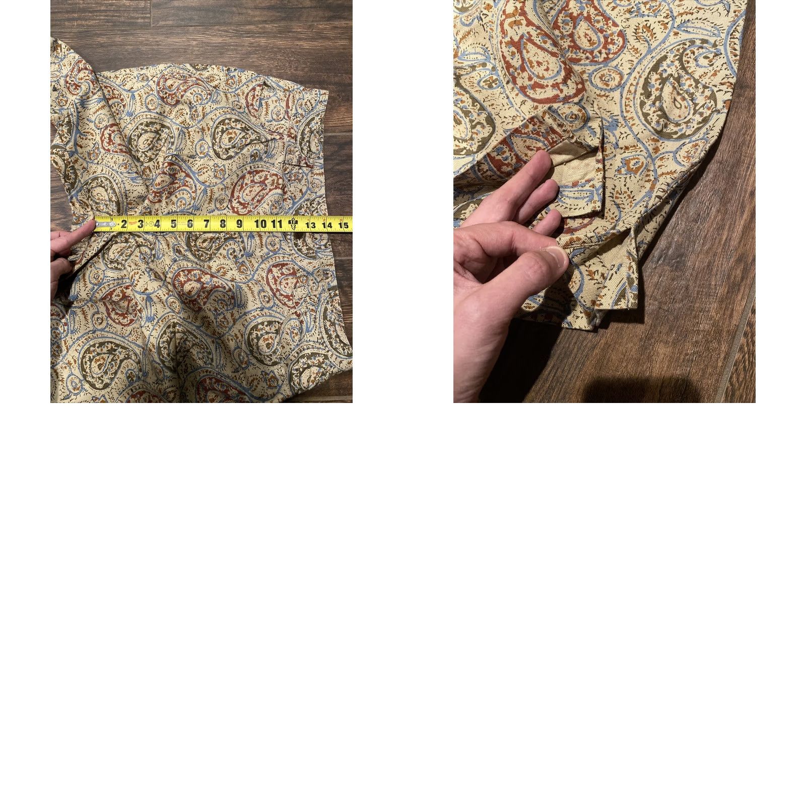 Ralph Lauren VINTAGE? No. NWT Lauren Ralph Lauren Pants Womens 14w Straight Leg Paisley Wearable Art Size 36" / US 14 / IT 50 - 9 Thumbnail
