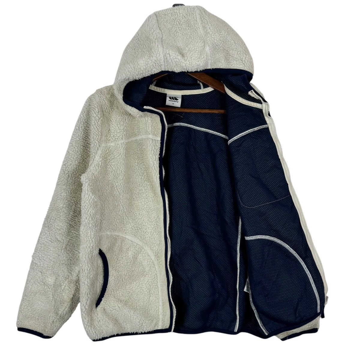 Canterbury of New Zealand VINTAGE CANTERBURY OF NEW ZEALAND FLEECE HOODIE SWEATER Size US M / EU 48-50 / 2 - 4 Thumbnail