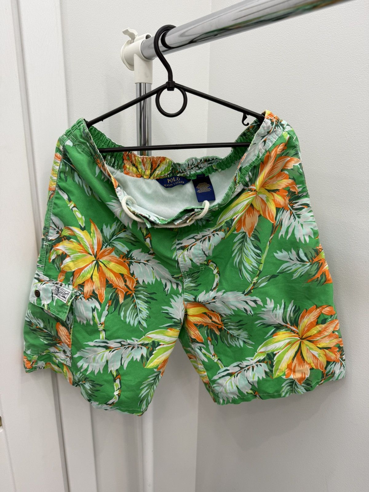 Polo Ralph Lauren Polo By Ralph Lauren Hawaiian Swim Shorts Size US 36 / EU 52 - 1 Thumbnail