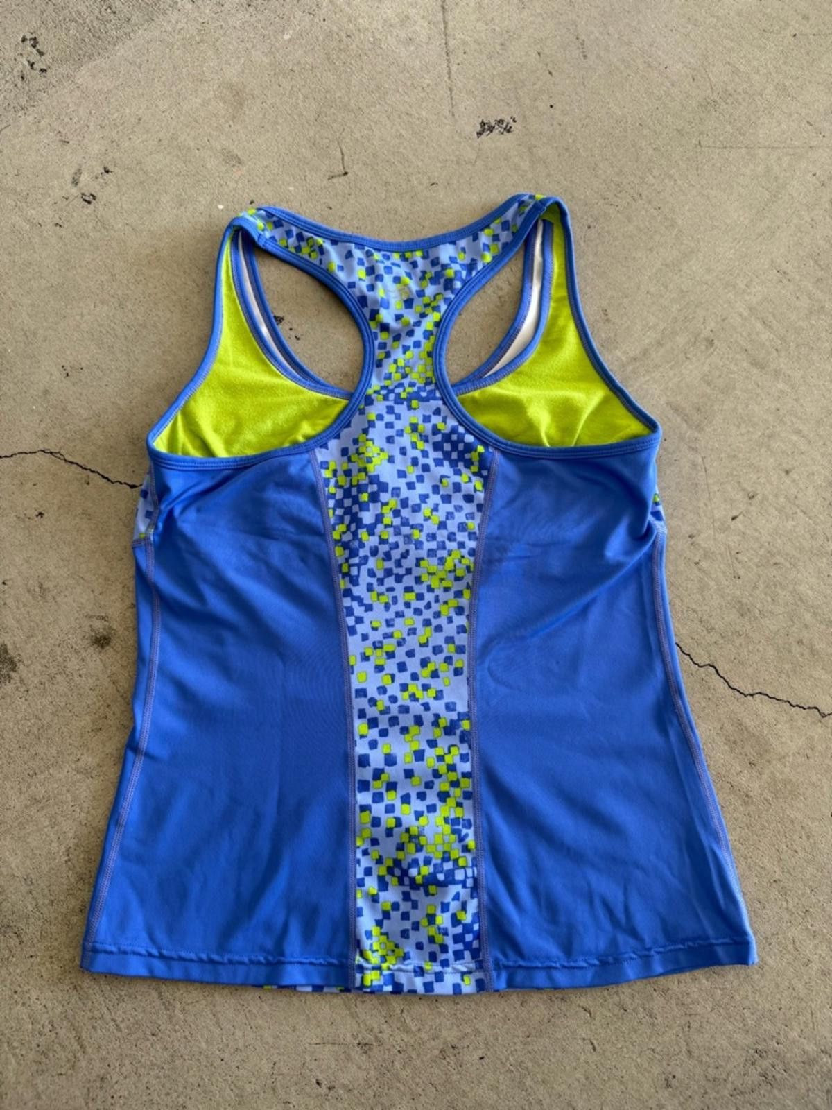 Other Ideology / Athletic Tank Top with Built In Bra Zip / blue Size M / US 6-8 / IT 42-44 - 8 Thumbnail