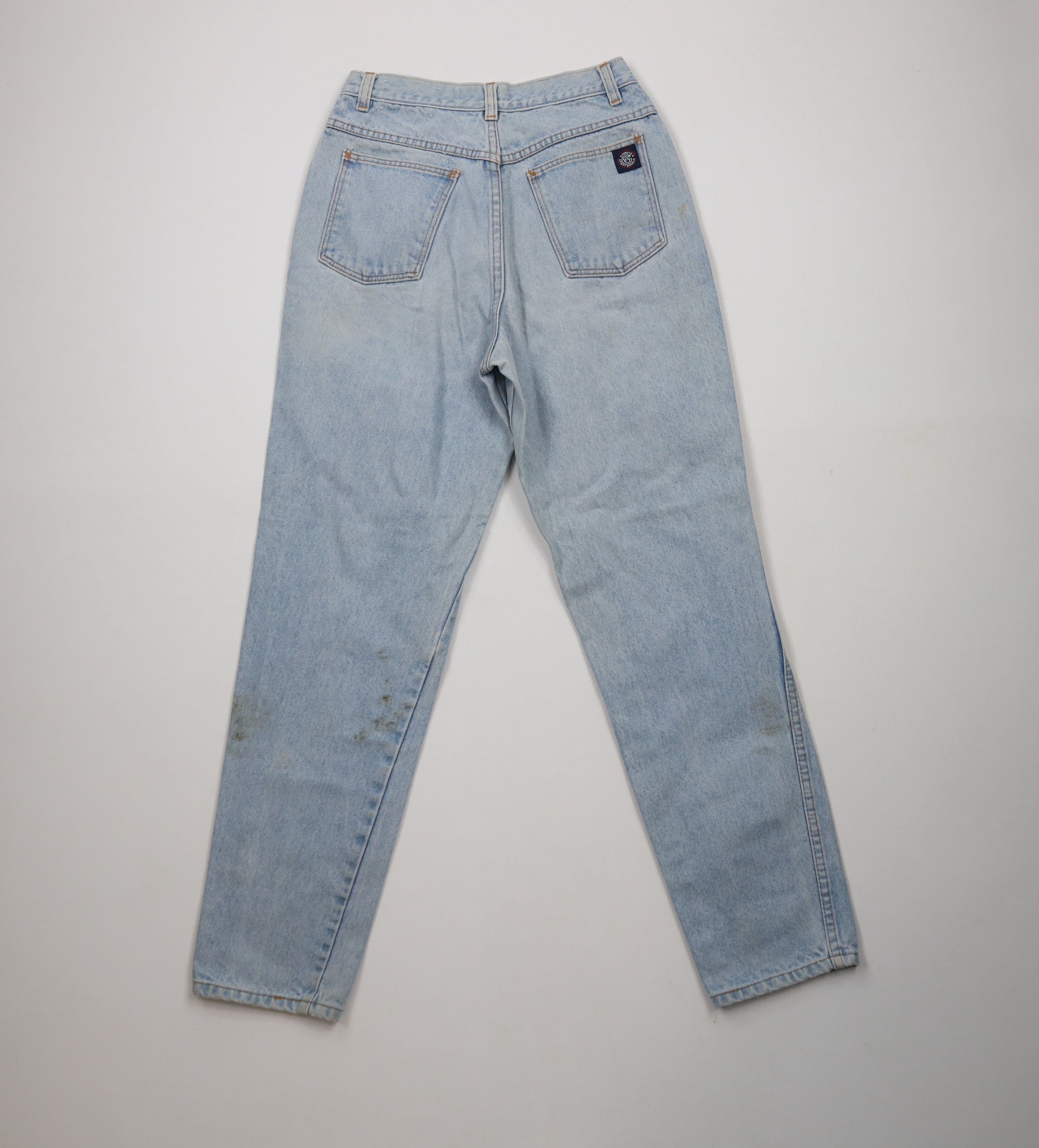Vintage Vintage 80s 90s Streetwear Tapered Leg Denim Jeans Blue Size 32" / US 10 / IT 46 - 11 Thumbnail