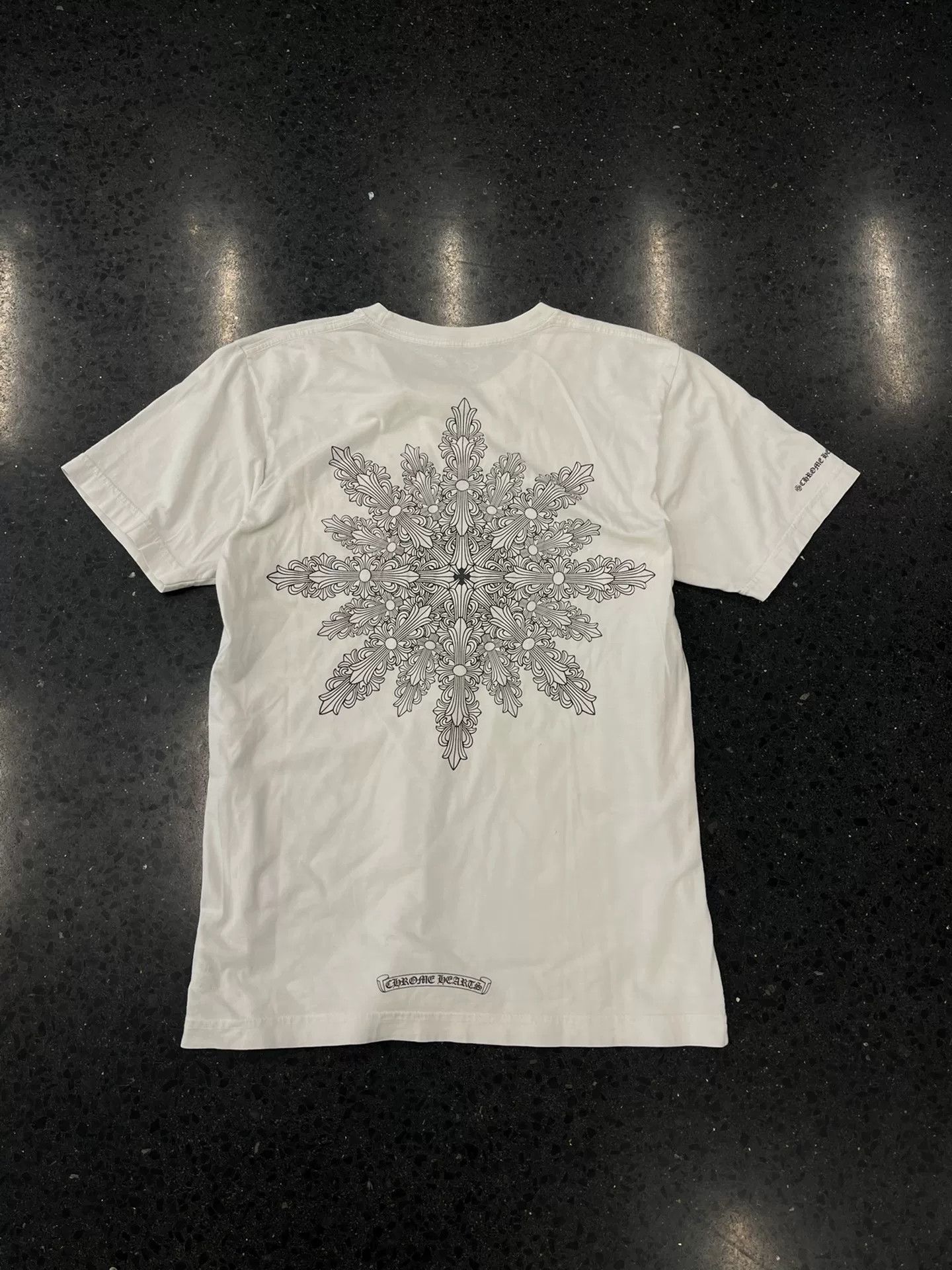 Chrome Hearts Chrome Hearts White Pocket Short Sleeve Size US M / EU 48-50 / 2 - 1 Thumbnail
