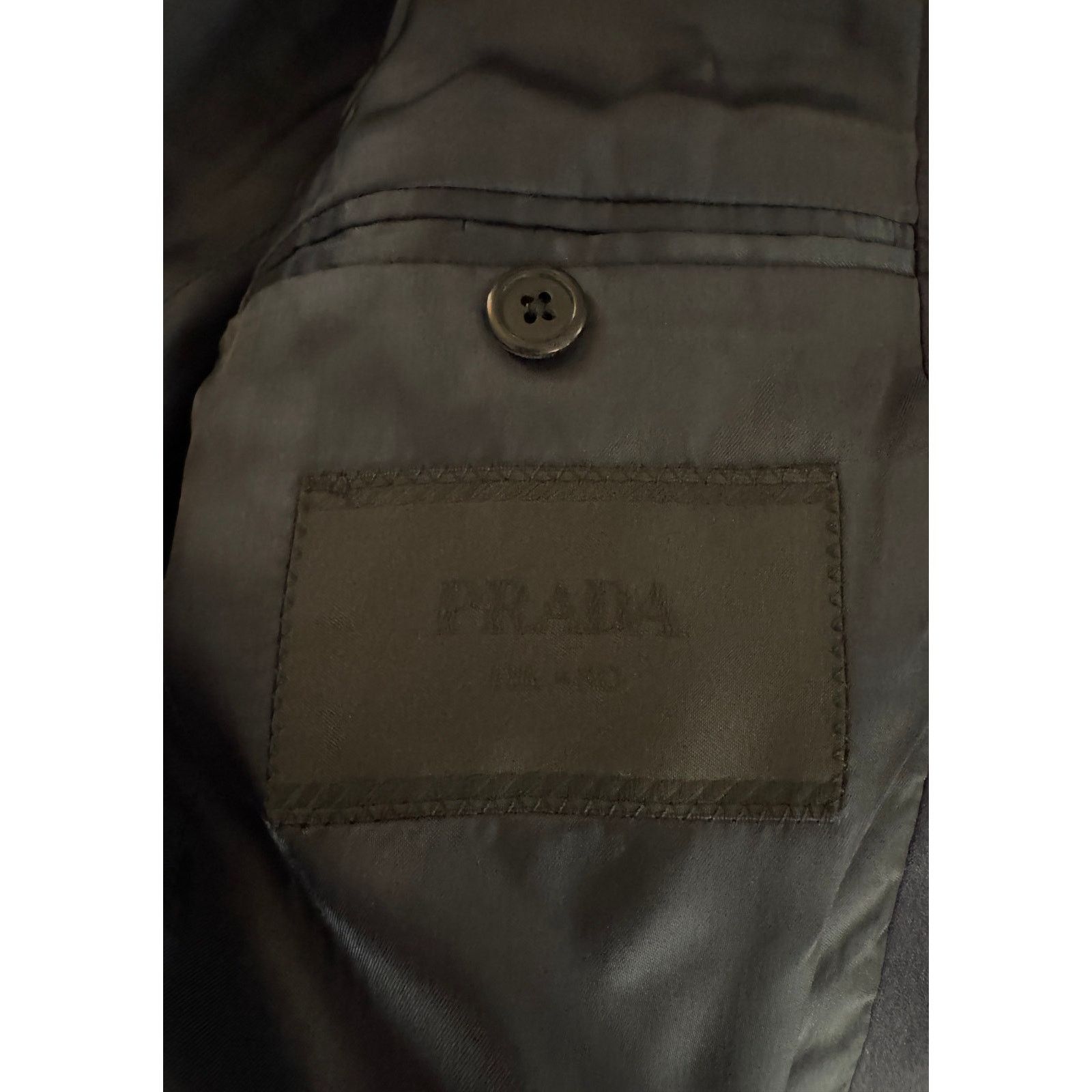 Prada Prada NWT Men's Navy Wool-Mohair Blend Full Suit Size 48R - 6 Thumbnail