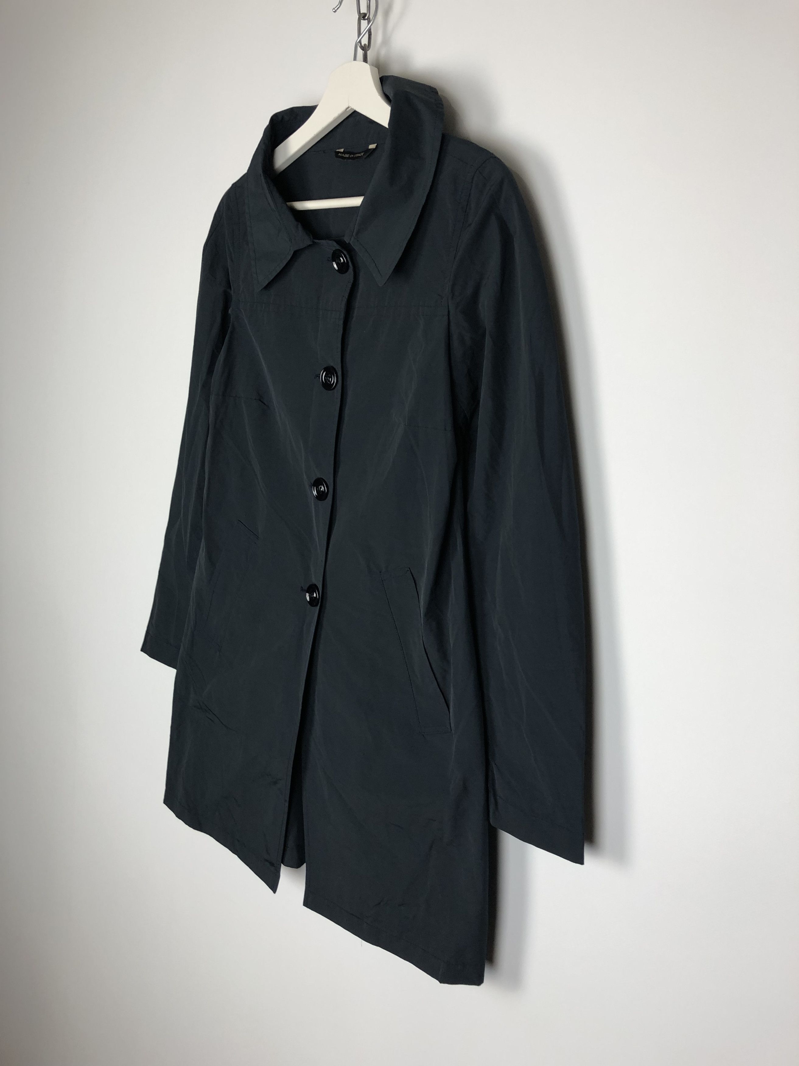 Other Stefania Rinaldi Trench Coat Jacket Blue size 42 Size M / US 6-8 / IT 42-44 - 5 Thumbnail