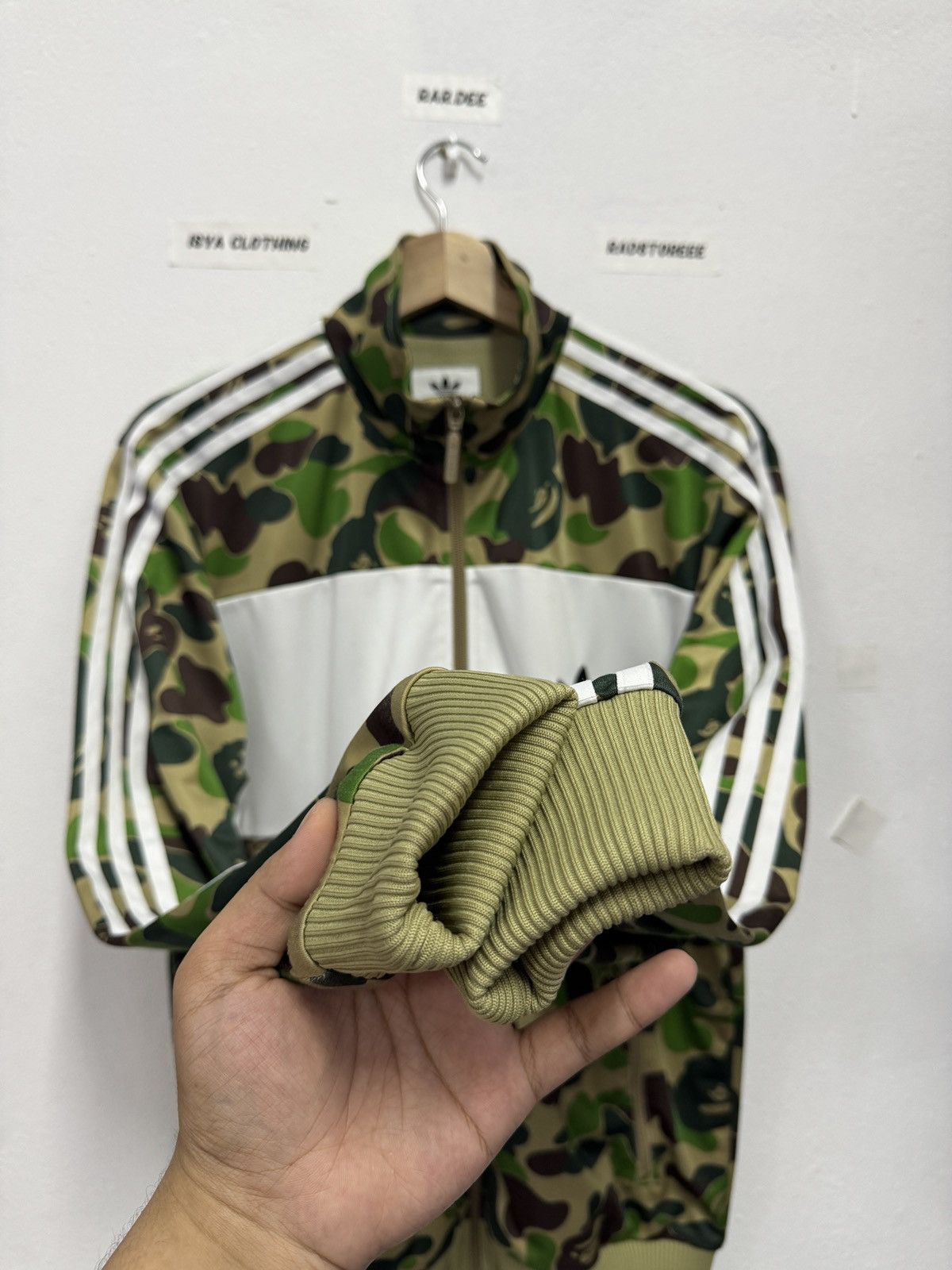 Adidas × Bape Adidas x Bape Firebird Camo Track Jacket Size US L / EU 52-54 / 3 - 3 Thumbnail