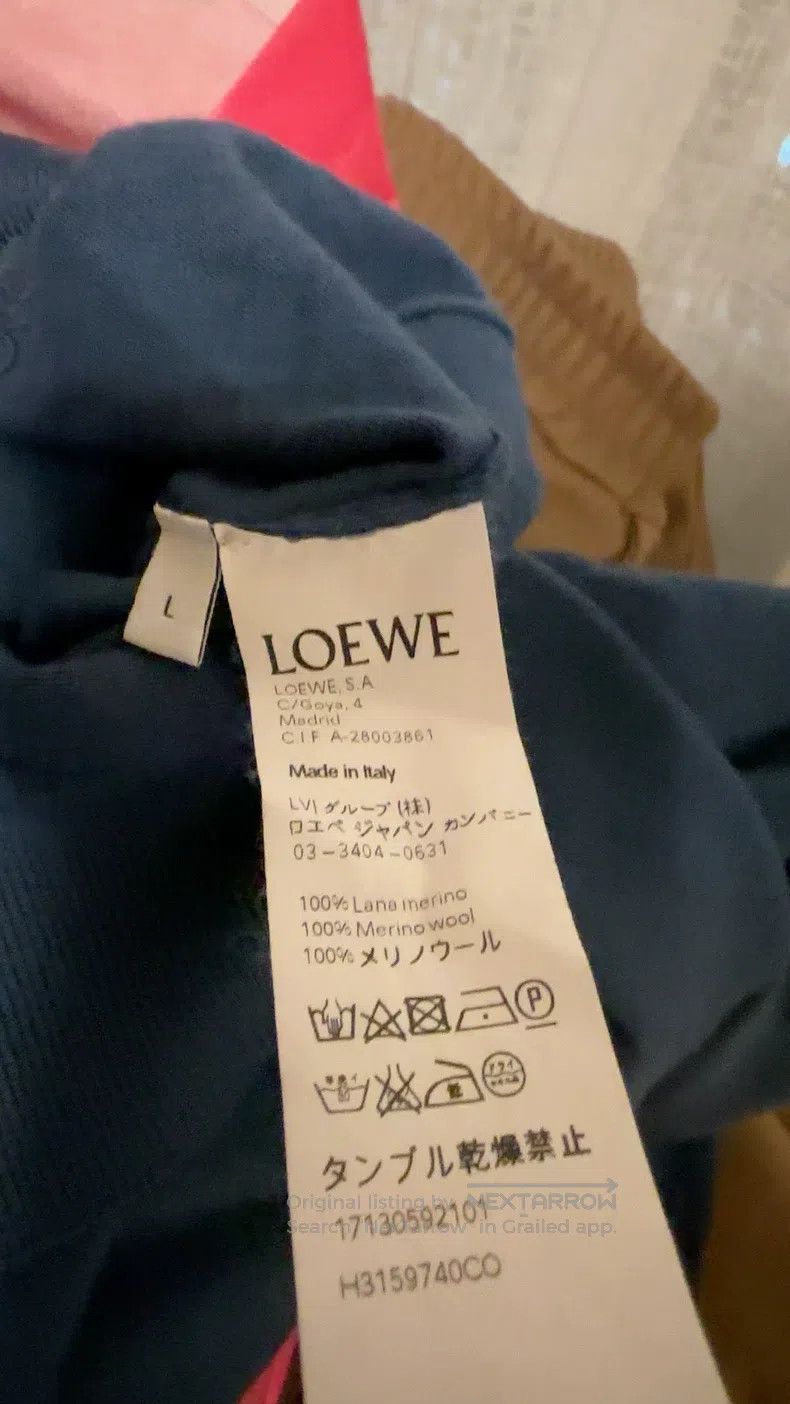 Loewe Loewe Knitted sweater Size US L / EU 52-54 / 3 - 4 Thumbnail