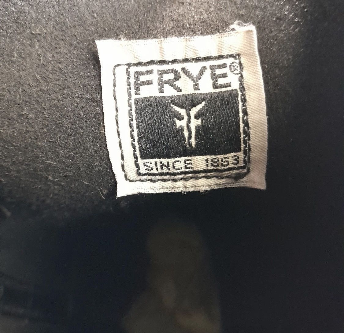 Frye Vintage Frye 700 Made in USA Harness Black Biker Moto Boots Size US 9.5 / EU 42-43 - 7 Thumbnail