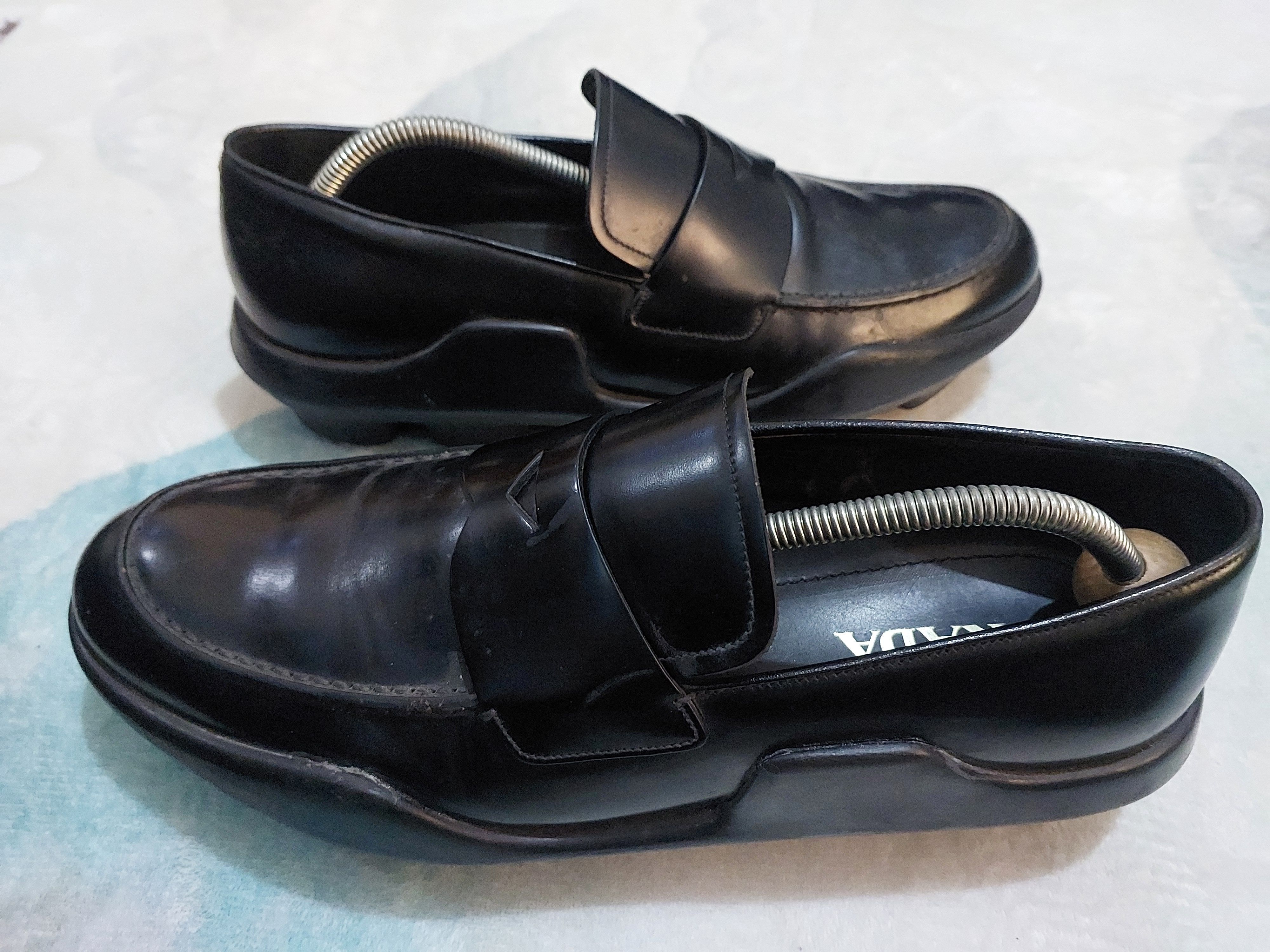 Prada Vintage Prada loafers with rubber sole Size US 10 / EU 43 - 4 Thumbnail