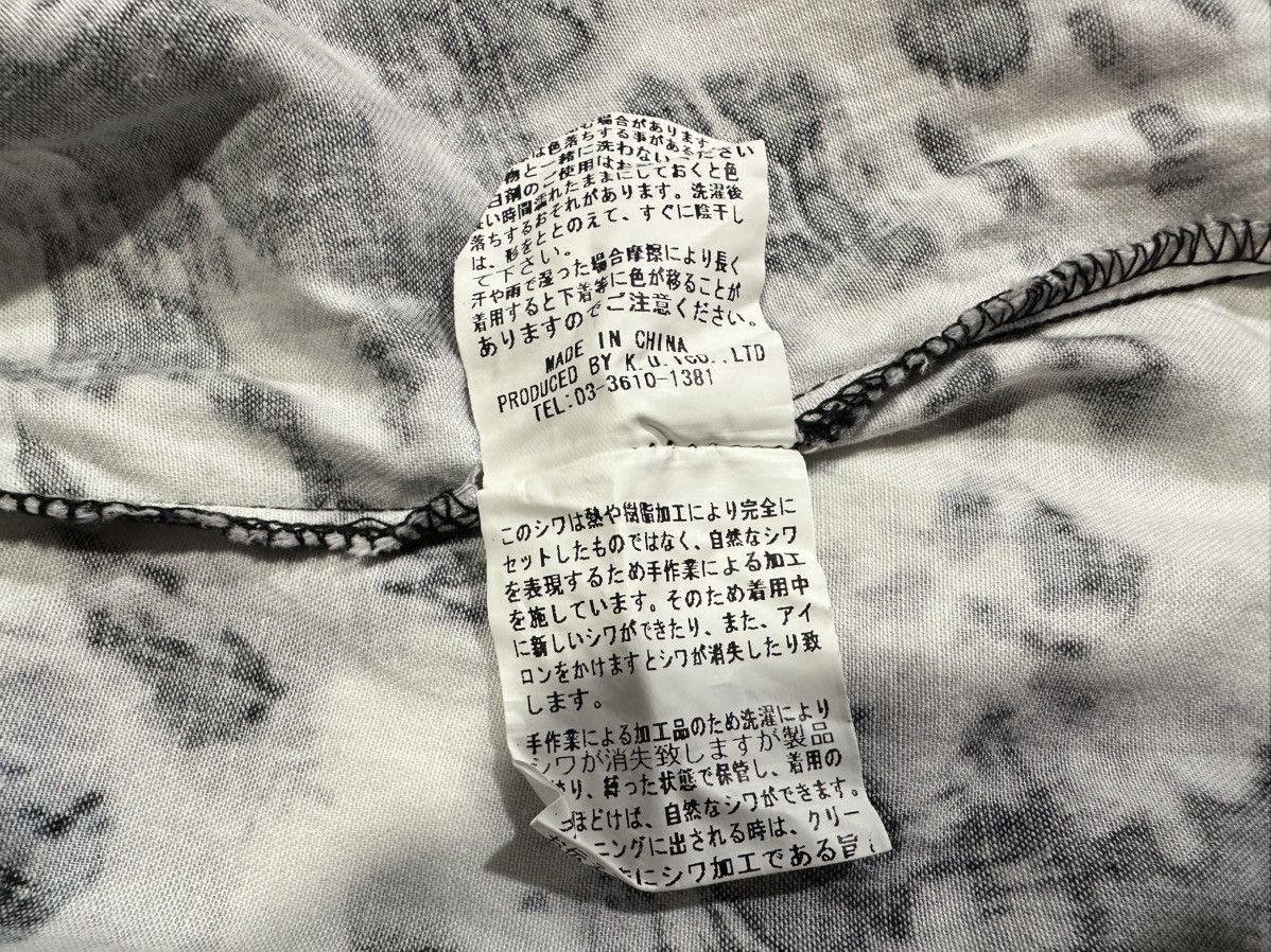 14th Addiction × Japanese Brand × KMRii 🔥Y2K Archived K.U.I Shirt Floral Print Goth Punk Size US L / EU 52-54 / 3 - 13 Thumbnail