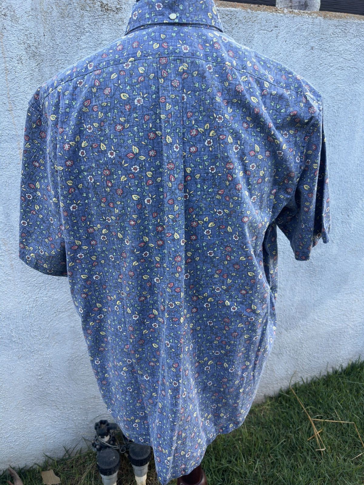 Reyn Spooner PreOwned Reyn Spooner Classic Blue Hawaiian Print Men's XXL Size US XXL / EU 58 / 5 - 2 Thumbnail