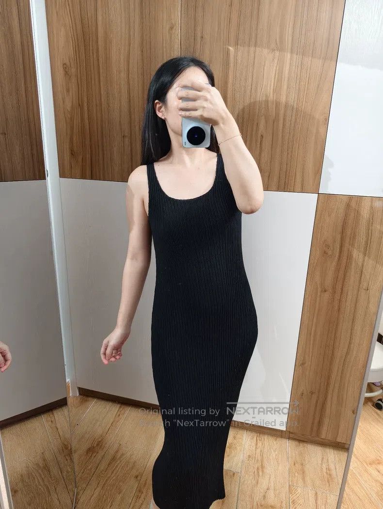 Issey Miyake Issey Miyake Main Line Toothpick Slip Dress Size M / US 6-8 / IT 42-44 - 1 Thumbnail