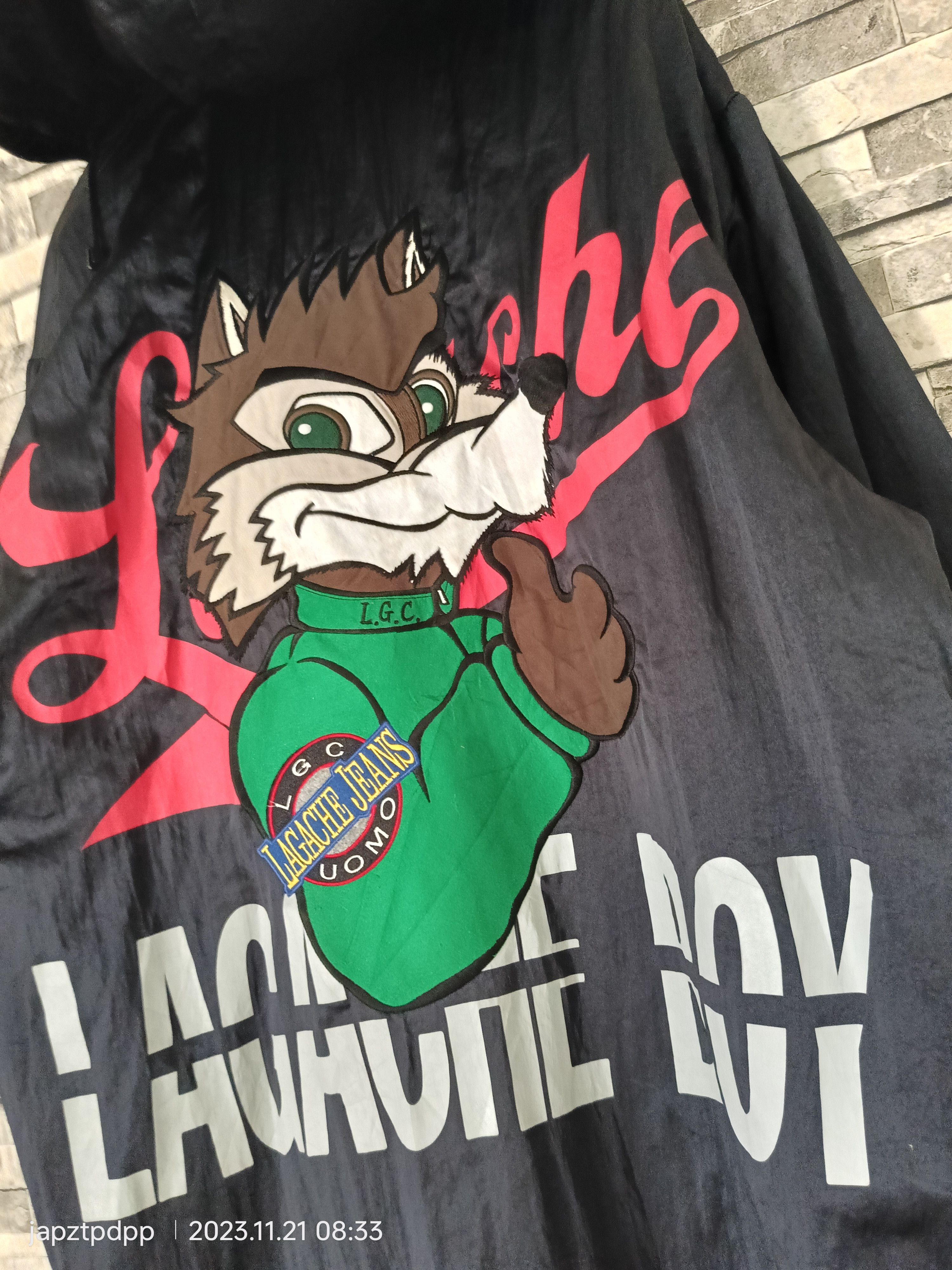 Japanese Brand Vintage Lagache uomo wolf mascot over coat Size US XXL / EU 58 / 5 - 5 Thumbnail