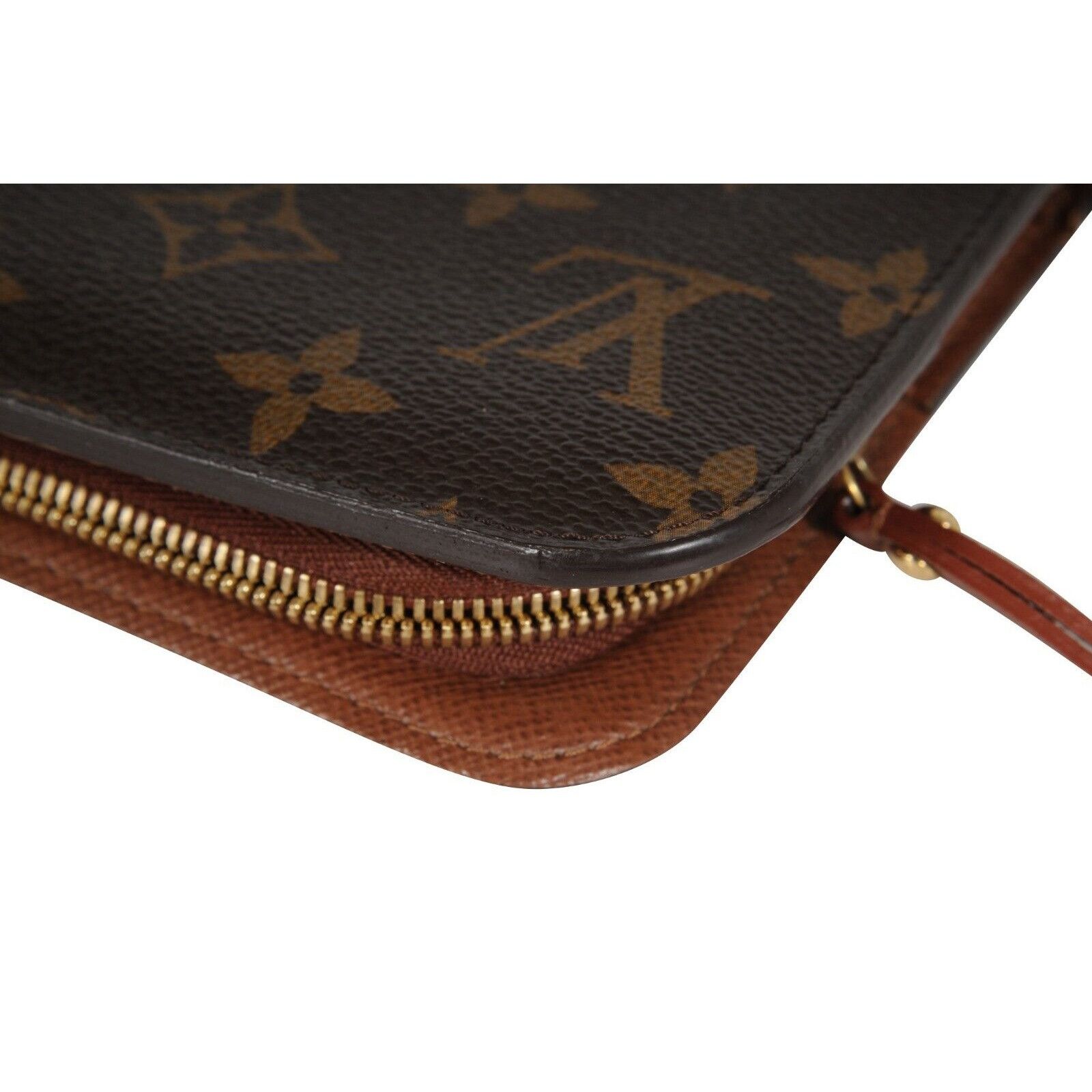 Louis Vuitton Ikat Wallet Brown Lv Logo Monogram Zip Long Canvas Size ONE SIZE - 12 Thumbnail