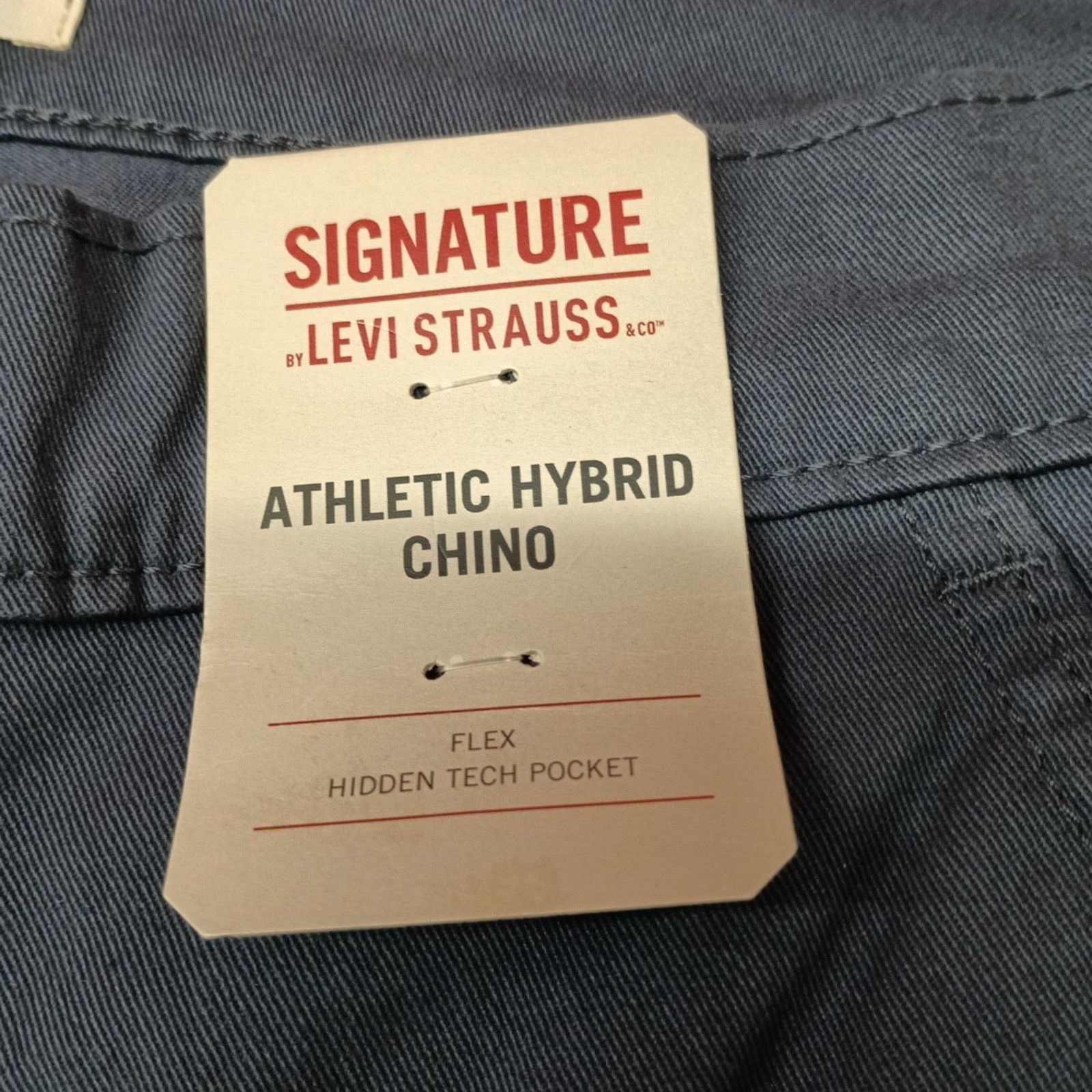 Levi's Signature By Levi Strauss Chino Pants Men's Size 30x30 Blue Size US 30 / EU 46 - 5 Thumbnail