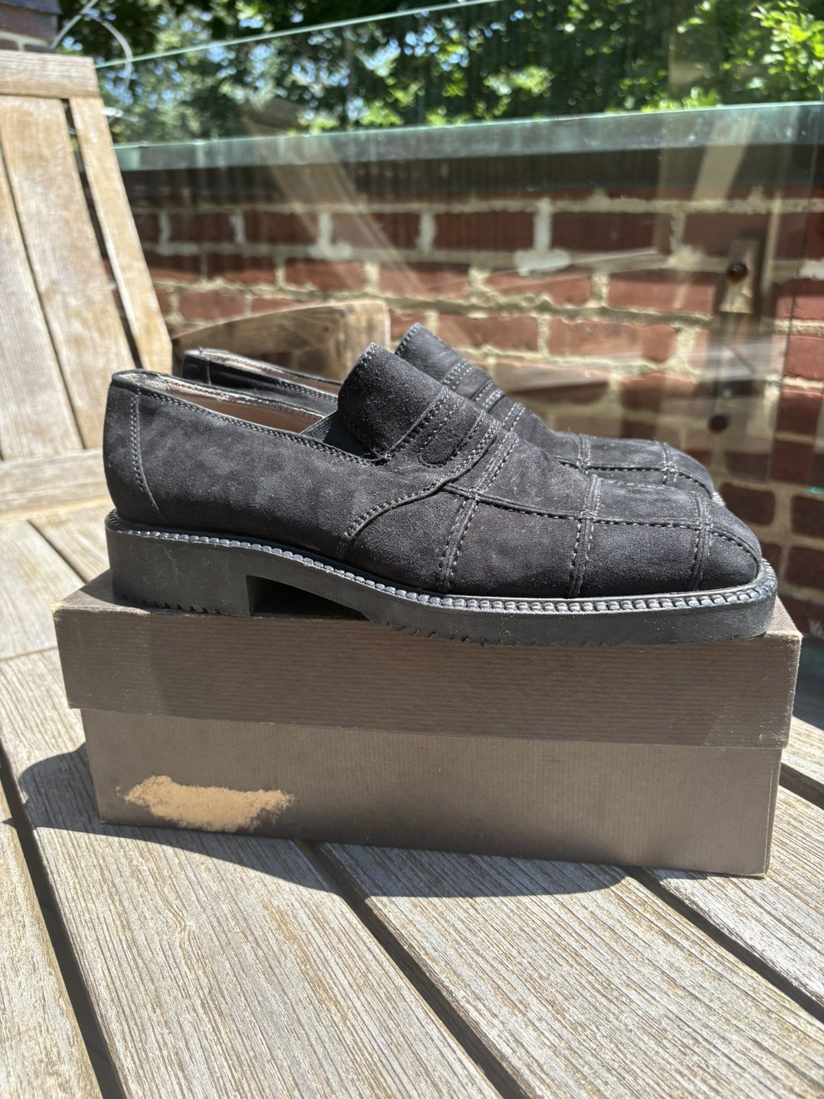 Aldo Brue Aldo Brue Textured Suede loafer Size US 8 / EU 41 - 4 Thumbnail