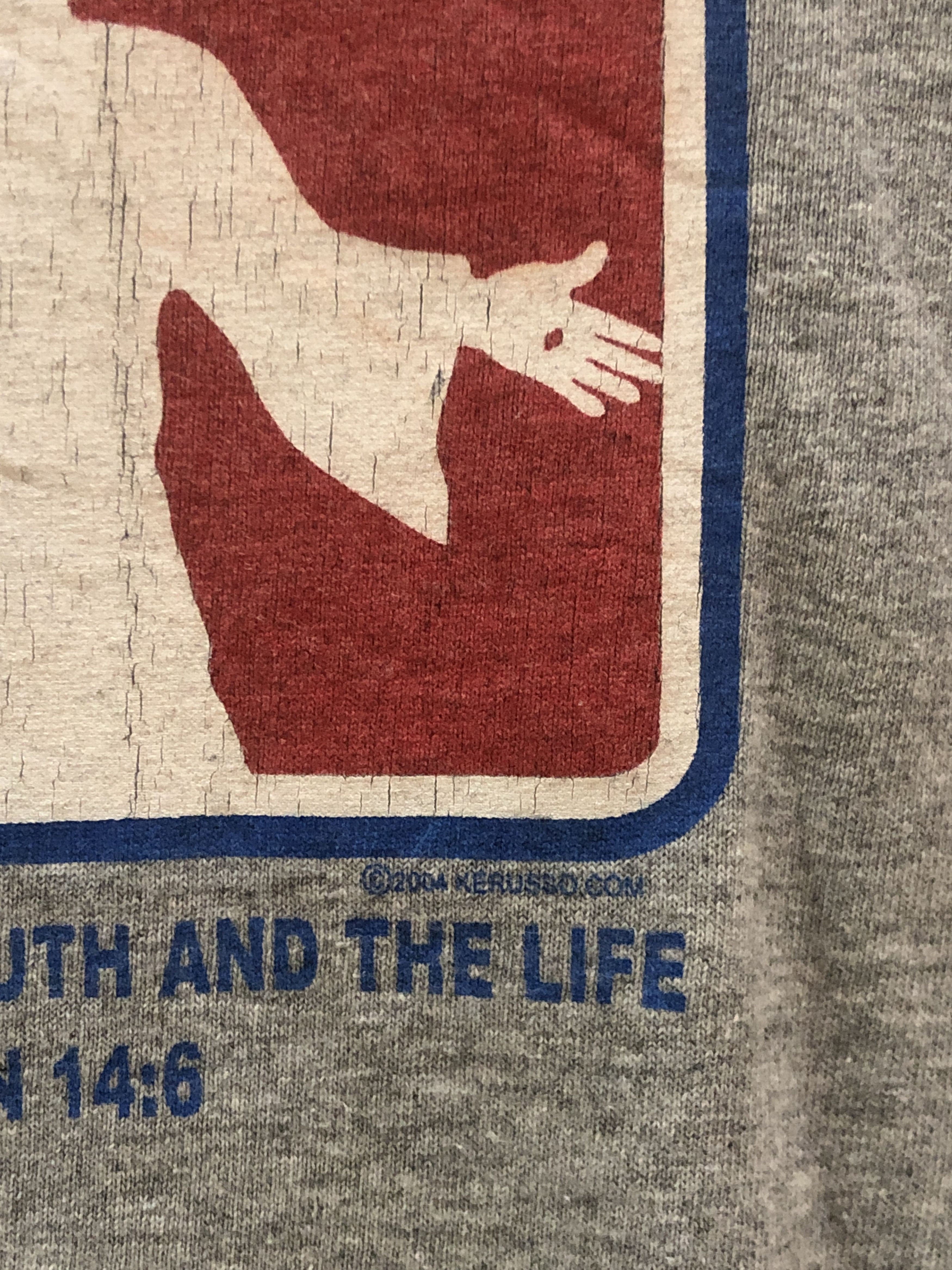 Arts & Science Vintage 2004 Kerusso.Com Christian Parody Logo NBA Tee Size US XL / EU 56 / 4 - 4 Thumbnail