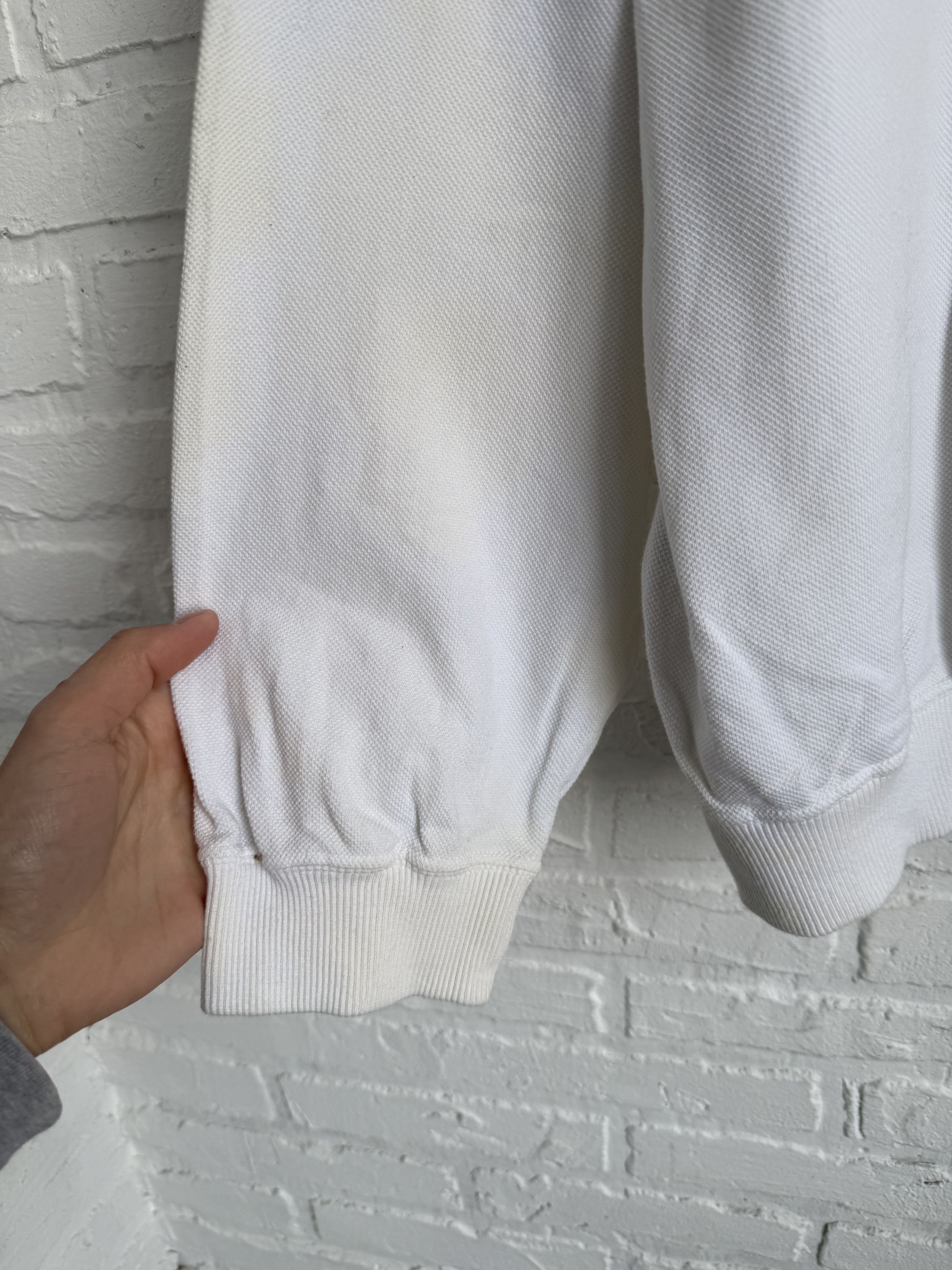 Lacoste Vintage Lacoste Chemise tennis embroidered crewneck Size US L / EU 52-54 / 3 - 9 Thumbnail