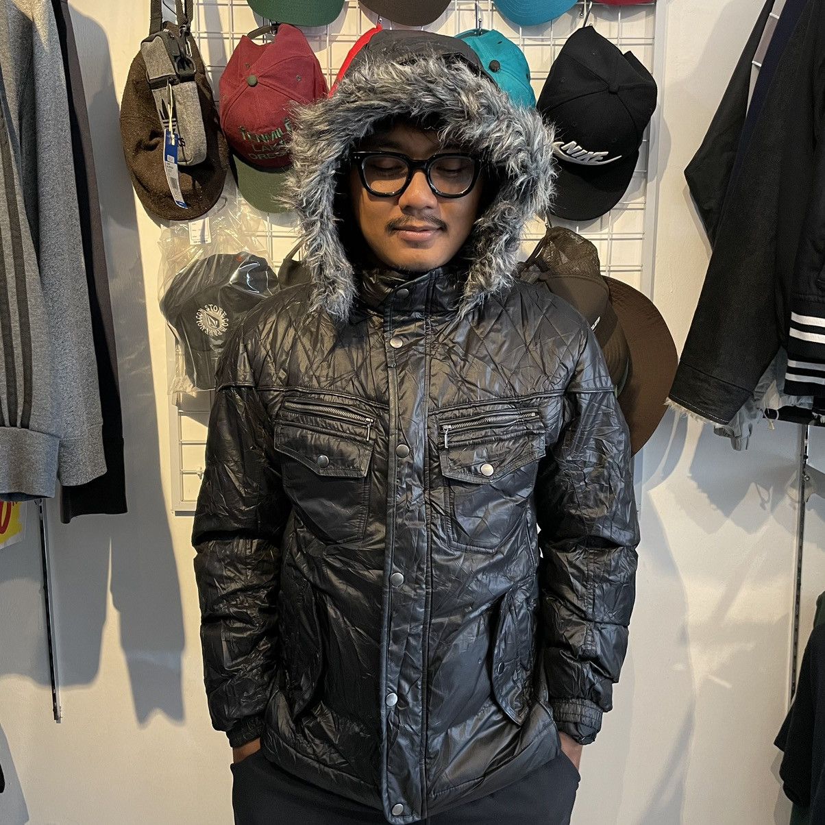 If Six Was Nine × KMRii × Le Grande Bleu (L.G.B.) Villand Fur Jacket LGB Style Ifsixwasnine Size US L / EU 52-54 / 3 - 13 Thumbnail