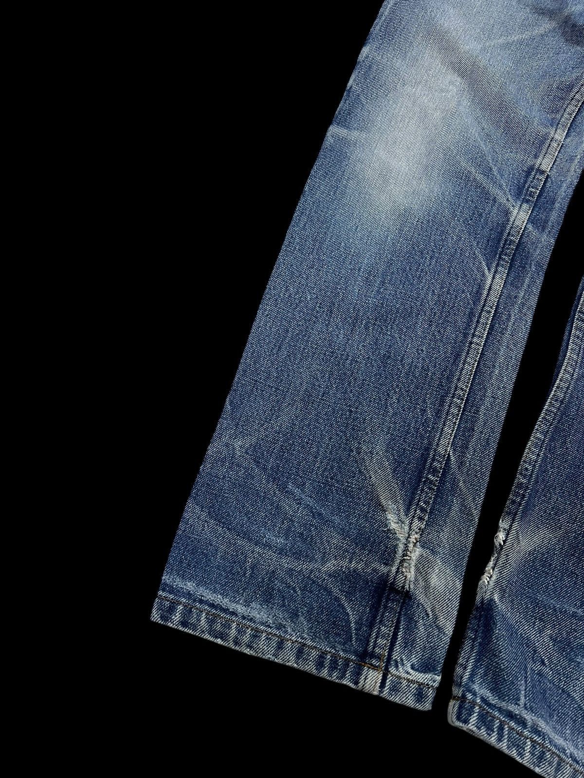 A.P.C. × If Six Was Nine 💥Selvedge Rare💥Vintage A.P.C Distress Washed Selvedge Jeans Size US 28 / EU 44 - 3 Thumbnail