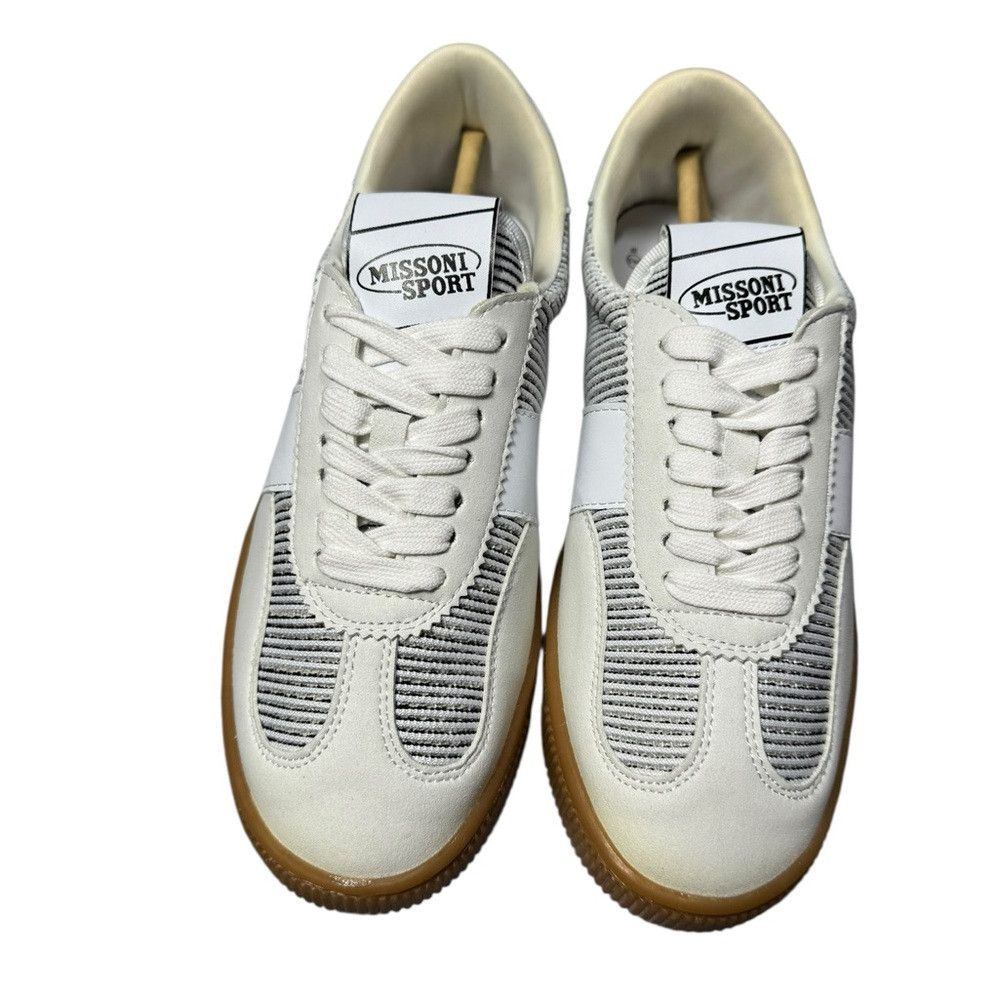 Missoni New Missoni 25MM Retro Low Top Platform White Sneakers Size Size US 8.5 / IT 38.5 - 8 Thumbnail