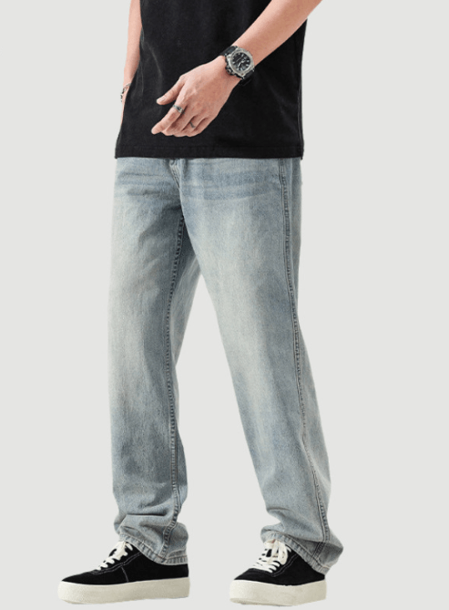 Japanese Brand High street trend retro loose jeans y2k Size US 32 / EU 48 - 4 Thumbnail