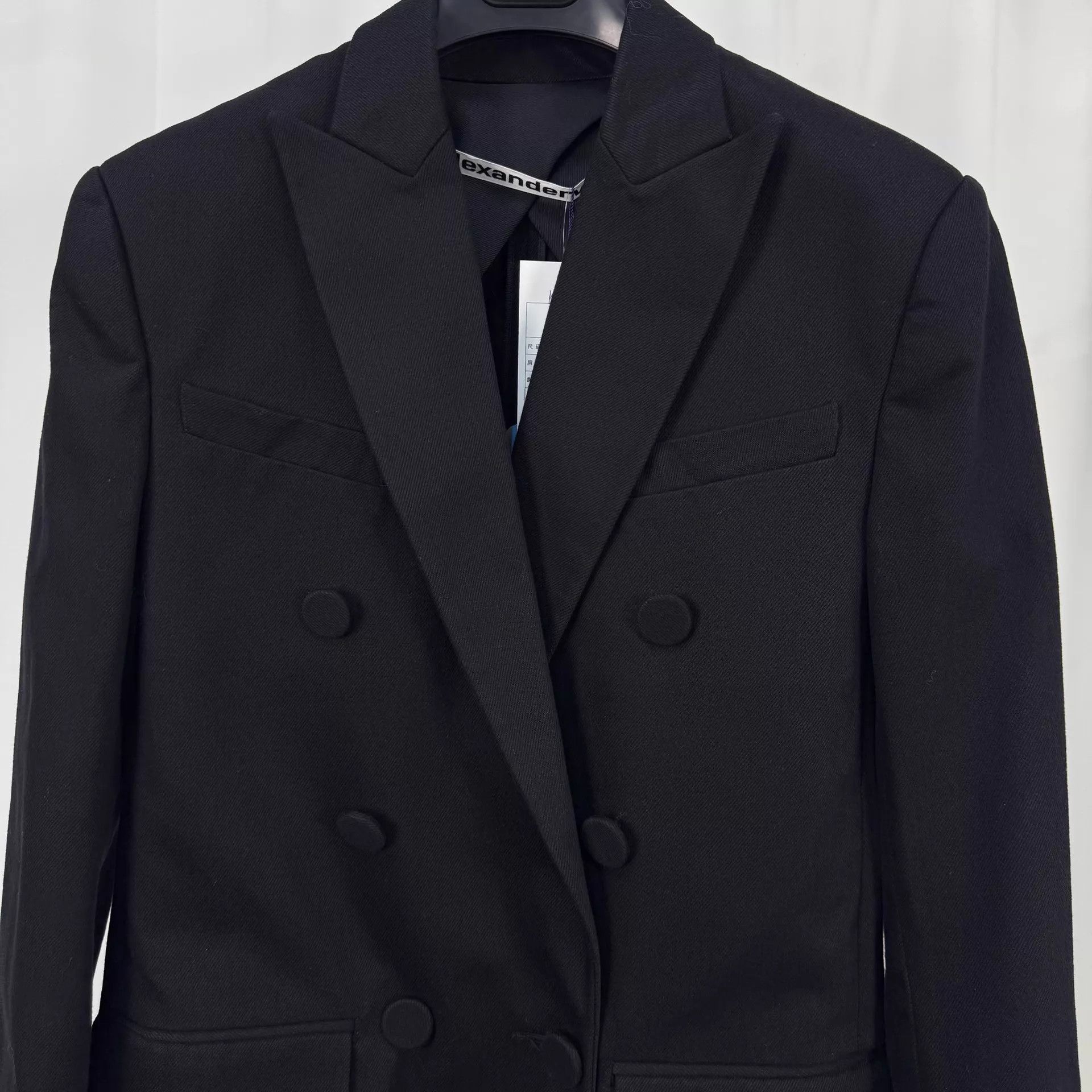 Alexander Wang Alexander Wang Tassel Hem Blazer 0 99 New Size XS / US 0-2 / IT 36-38 - 3 Thumbnail