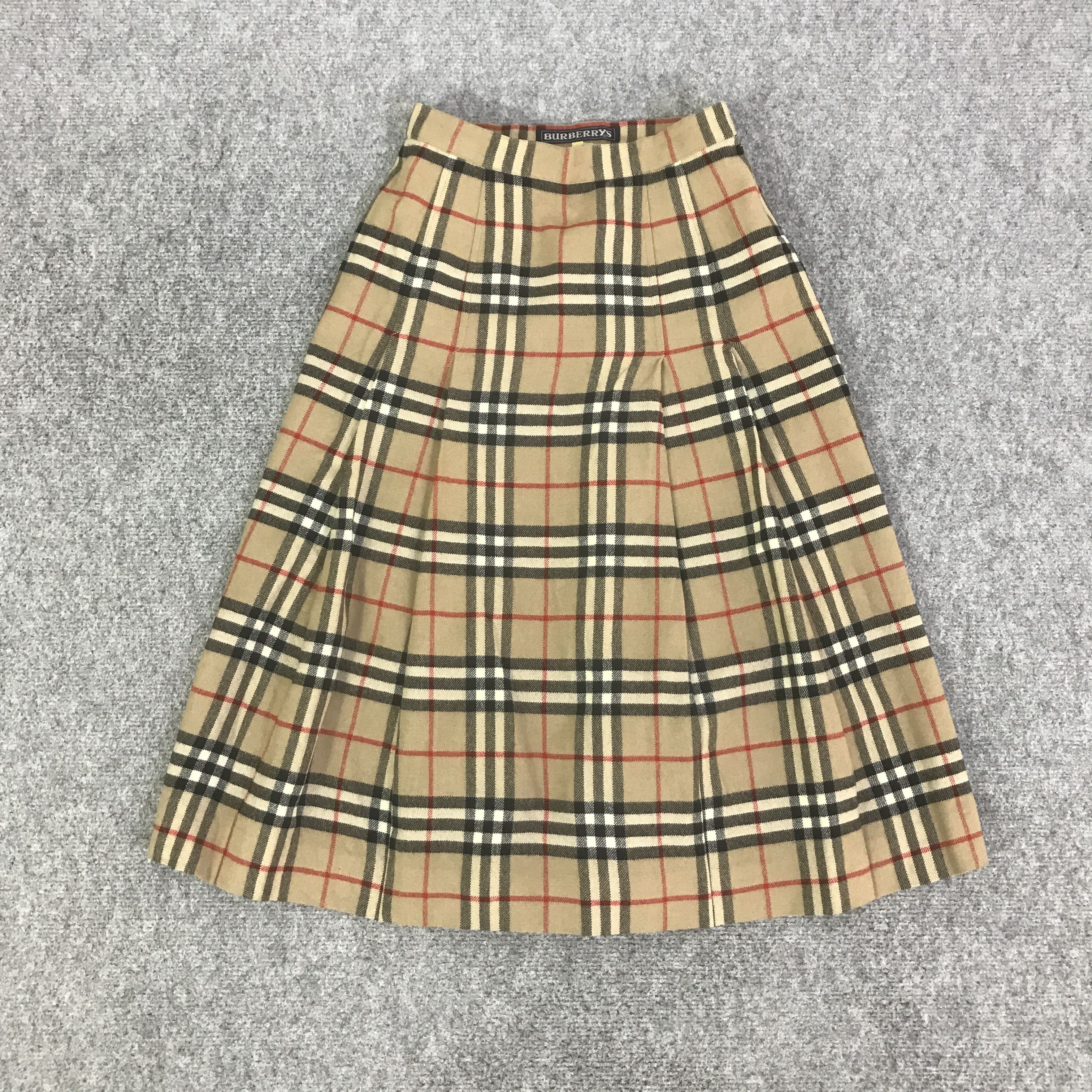 Burberry BURBERRY MEXI SKIRT K130B19 Size 22" - 1 Thumbnail