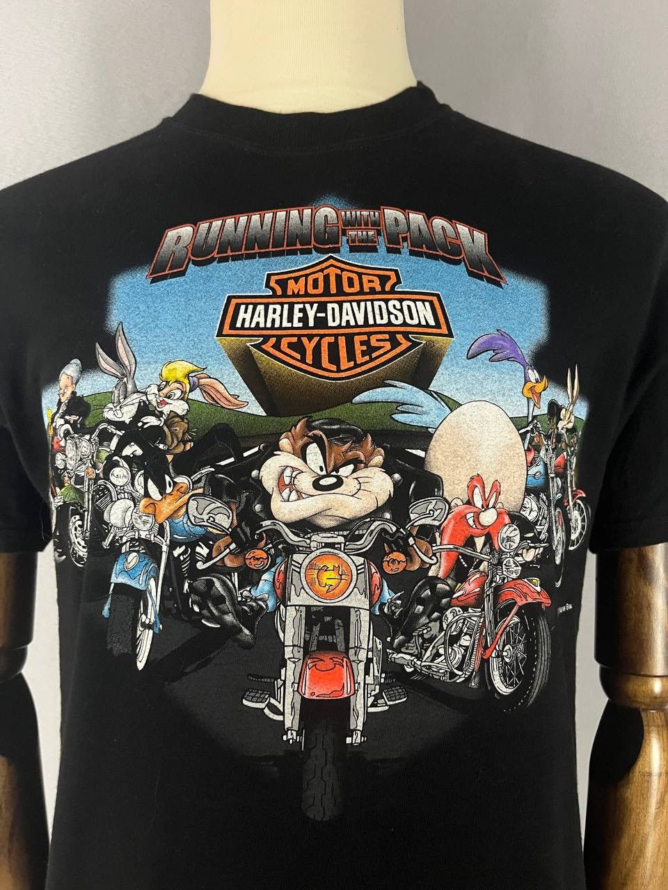 Harley Davidson Harley Davidson Tee T Shirt Black Running with the Pack Size US M / EU 48-50 / 2 - 3 Thumbnail