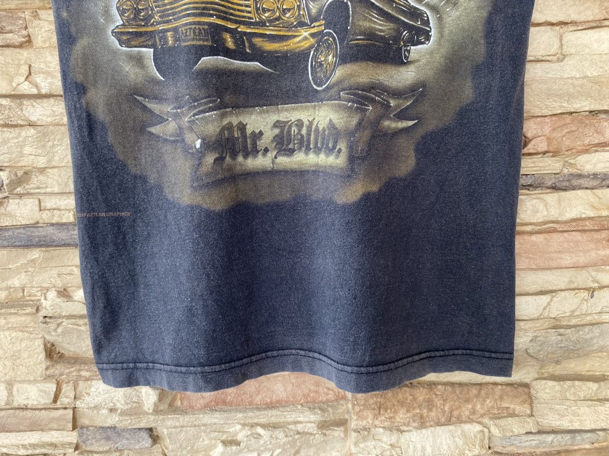 Vintage 1997 Atzlan Mr Blvd Graphics Tees Faded Vintage Size US M / EU 48-50 / 2 - 9 Thumbnail