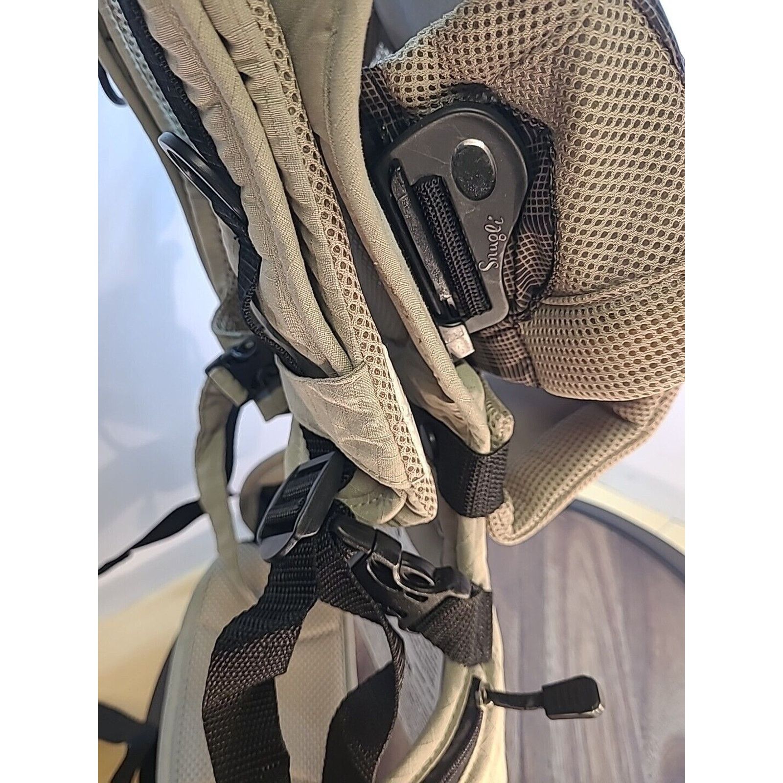 &Daughter Evenflo Snugli Front And Back Soft Baby Carrier 7lbs-26lbs Size ONE SIZE - 16 Thumbnail