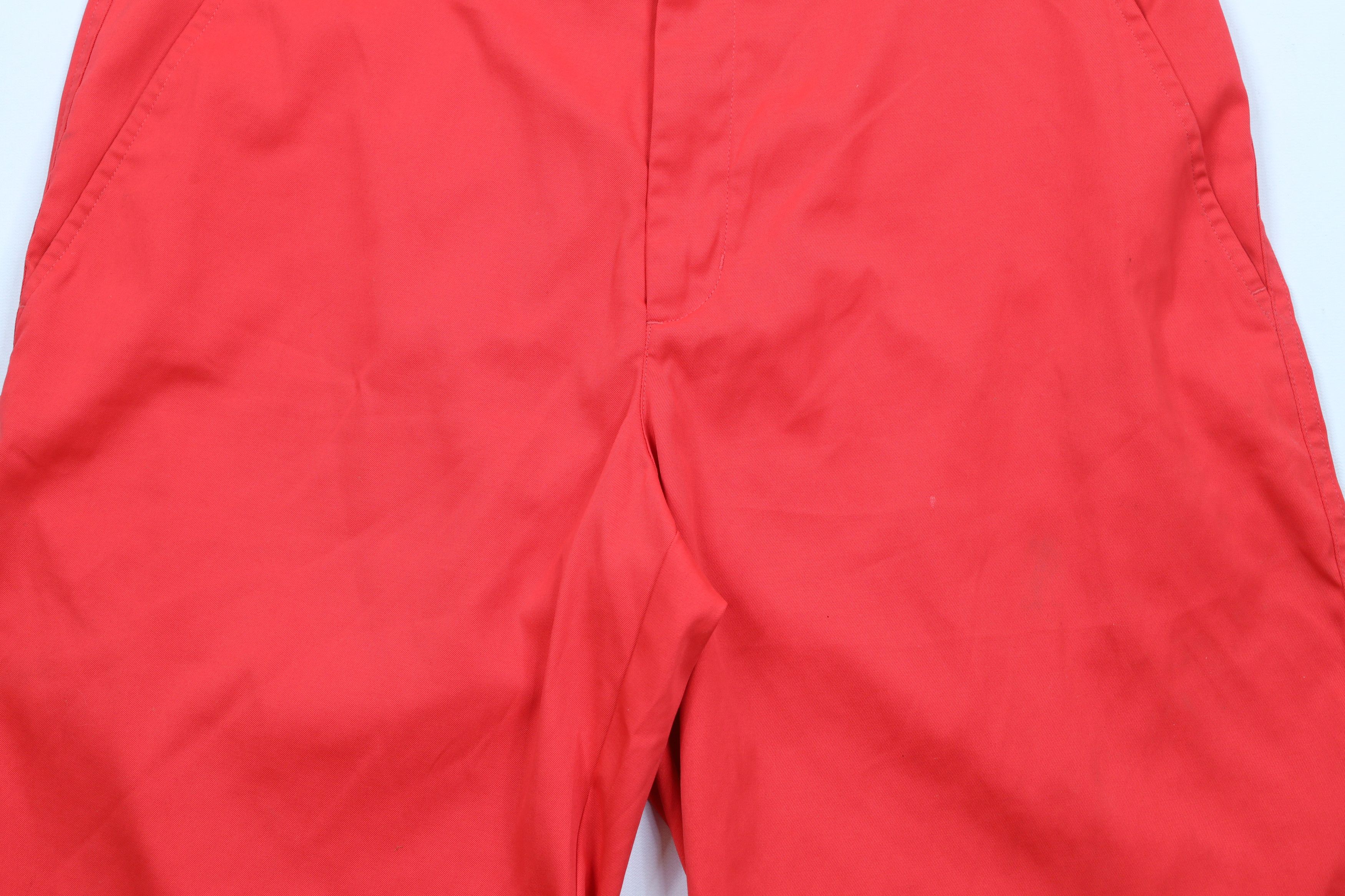 Nike × Vintage Nike Golf Flat Front Golfing Chino Shorts Solar Red Size US 30 / EU 46 - 3 Thumbnail