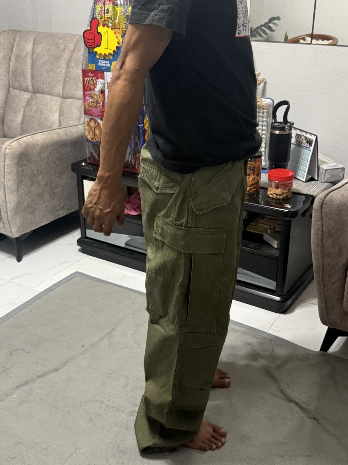Vintage Vintage 50s M-1951 Military Cargo Pants Size US 32 / EU 48 - 17 Thumbnail