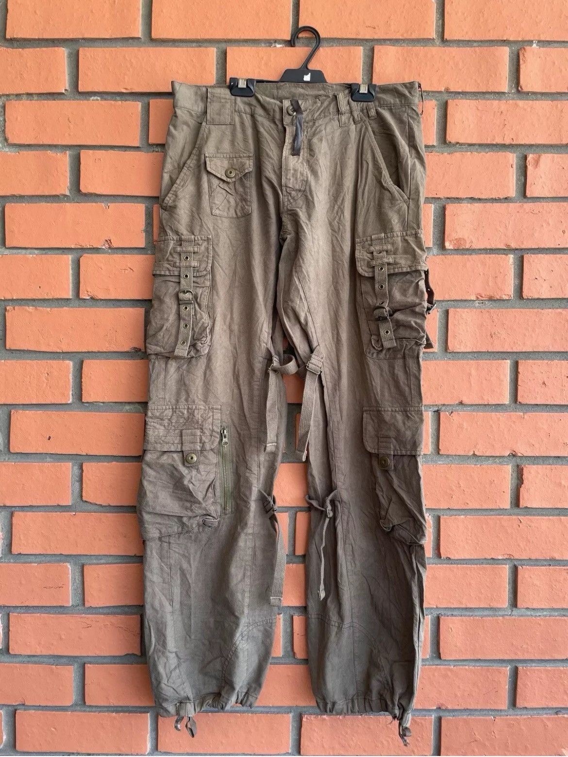 If Six Was Nine × Japanese Brand × PPFM PPFM Japan Parachute Tartan Pants Paratrooper Bondage size M Size US 32 / EU 48 - 1 Thumbnail