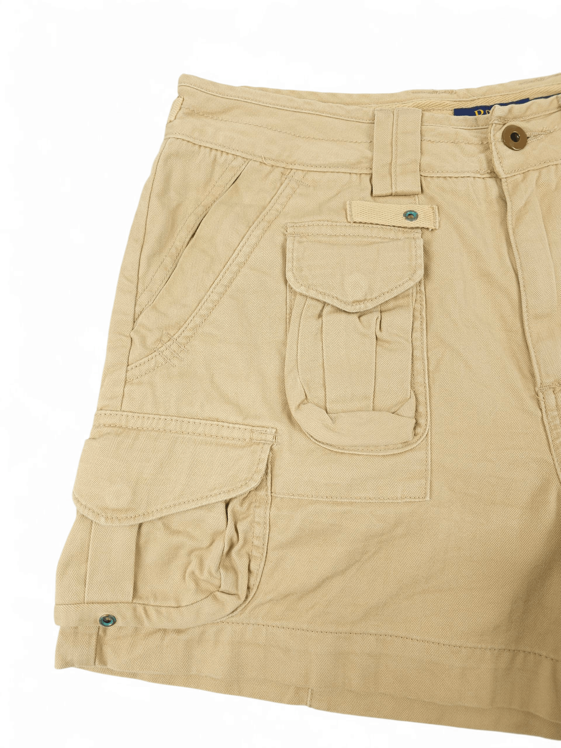 Polo Ralph Lauren 💎 Polo Ralph Lauren Womens Cargo Shorts Military Size M Size 30" / US 8 / IT 44 - 3 Thumbnail