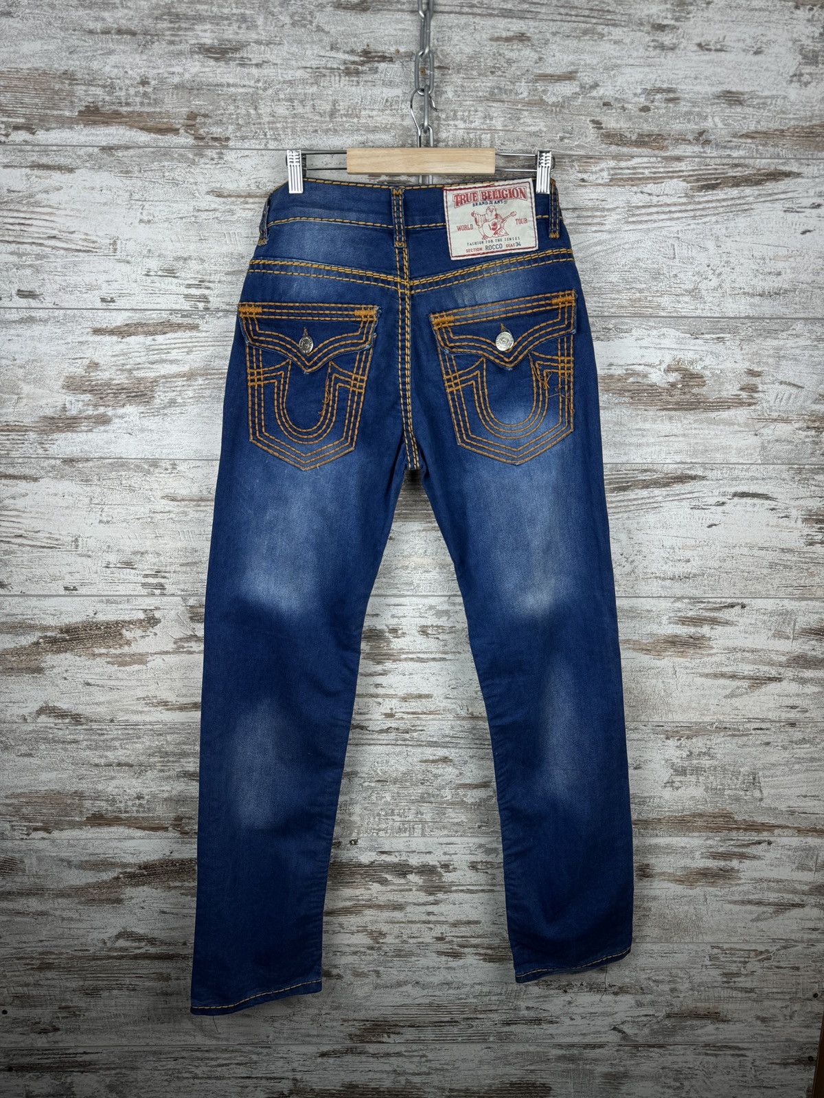 Japanese Brand × True Religion × Vintage Mens Vintage True Religion Jeans Japanese style denim pants Size US 31 - 1 Thumbnail