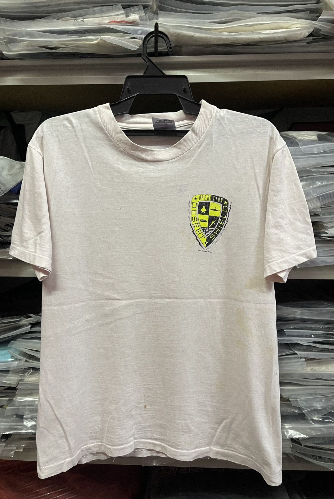 Vintage Vintage 90's Operation Desert Shield Very Rare🔥🔥🔥 Size US L / EU 52-54 / 3 - 1 Thumbnail
