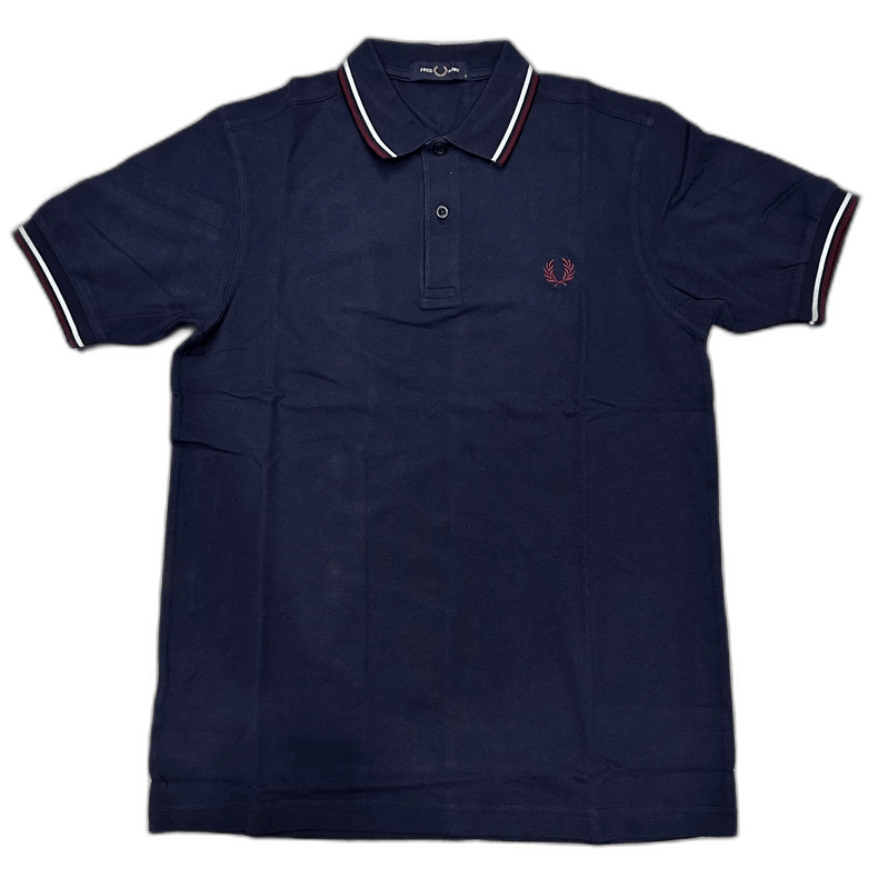 Fred Perry Short Sleeve Polo Shirt Deep Blue