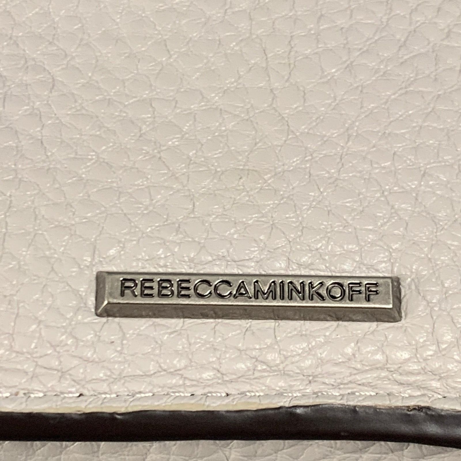 Rebecca Minkoff REBECCA MINKOFF Grey Rabbit Fur Leather Cross Body Handbag Size ONE SIZE - 6 Thumbnail
