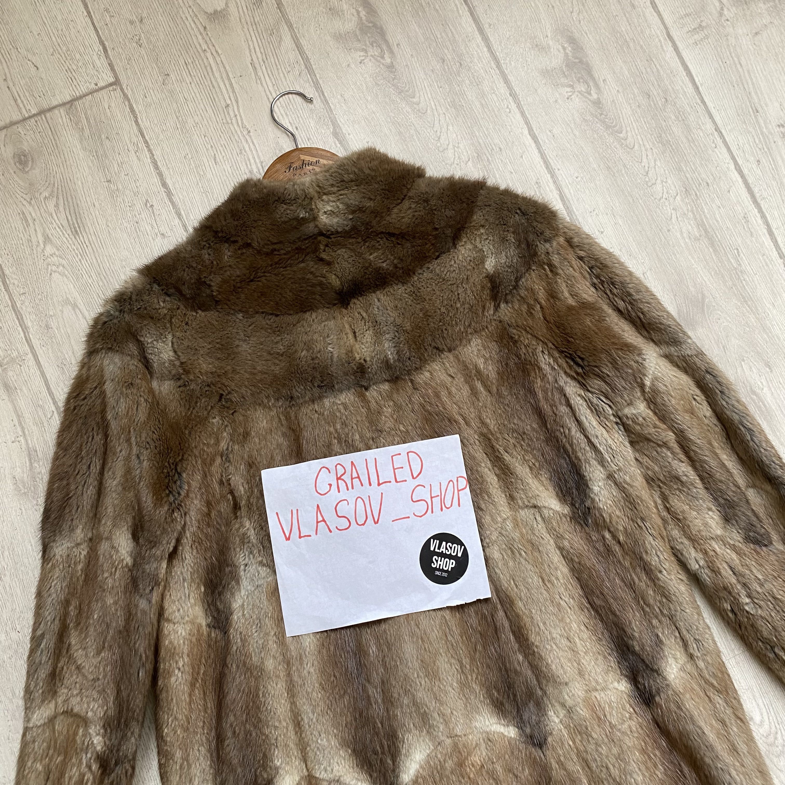 Vintage Vintage 90’s Oldmaney Real Fur Coat Lxury Designer Leather Size M / US 6-8 / IT 42-44 - 8 Thumbnail