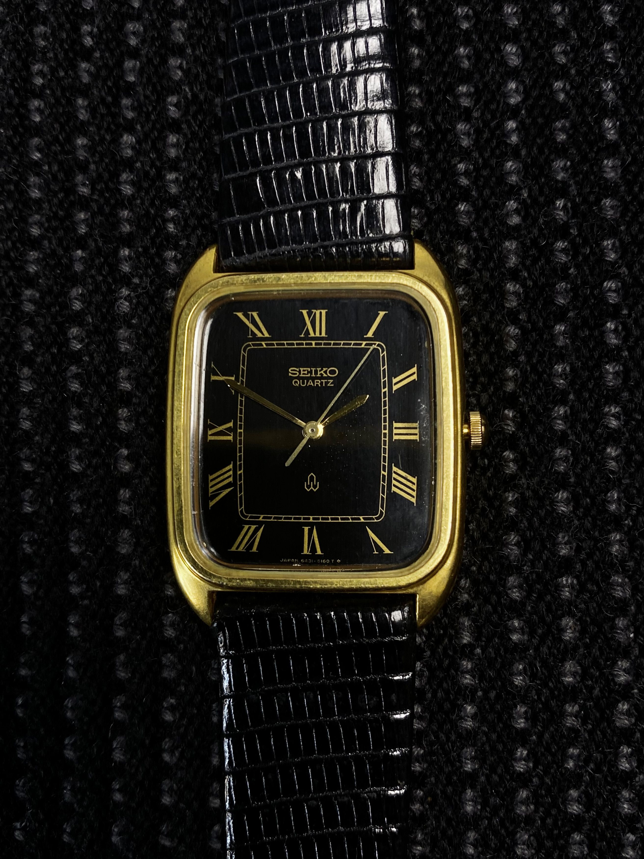 Seiko × Vintage 💥 Vtg 80's Seiko Rectangle Size ONE SIZE - 1 Thumbnail