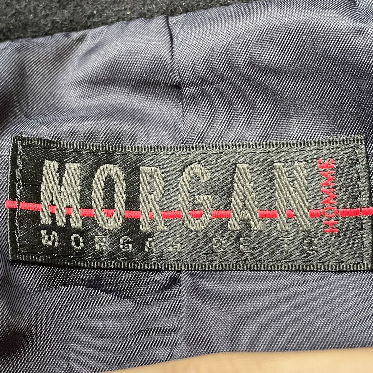 Japanese Brand × Morgan Homme × Vintage Vintage Japanese Brand Morgan Wool Jacket 1990s Size US M / EU 48-50 / 2 - 9 Thumbnail