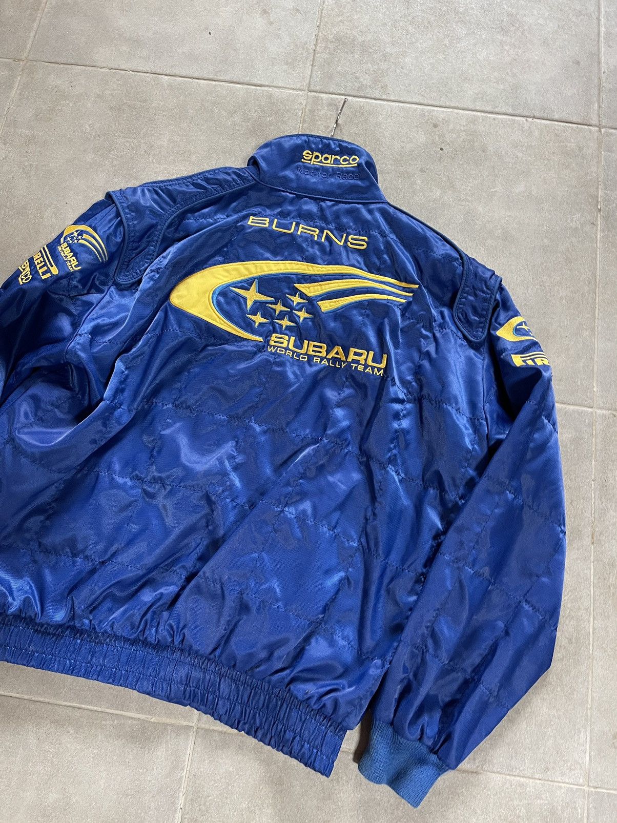 Japanese Brand 90’s Subaru Sparco world rally team england vintage jacket Size US M / EU 48-50 / 2 - 13 Thumbnail