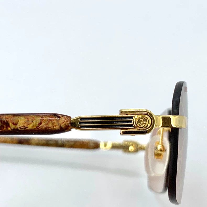 Gucci Gucci Brown logo printed sunglasses 2502-Nextarrow Size ONE SIZE - 7 Thumbnail